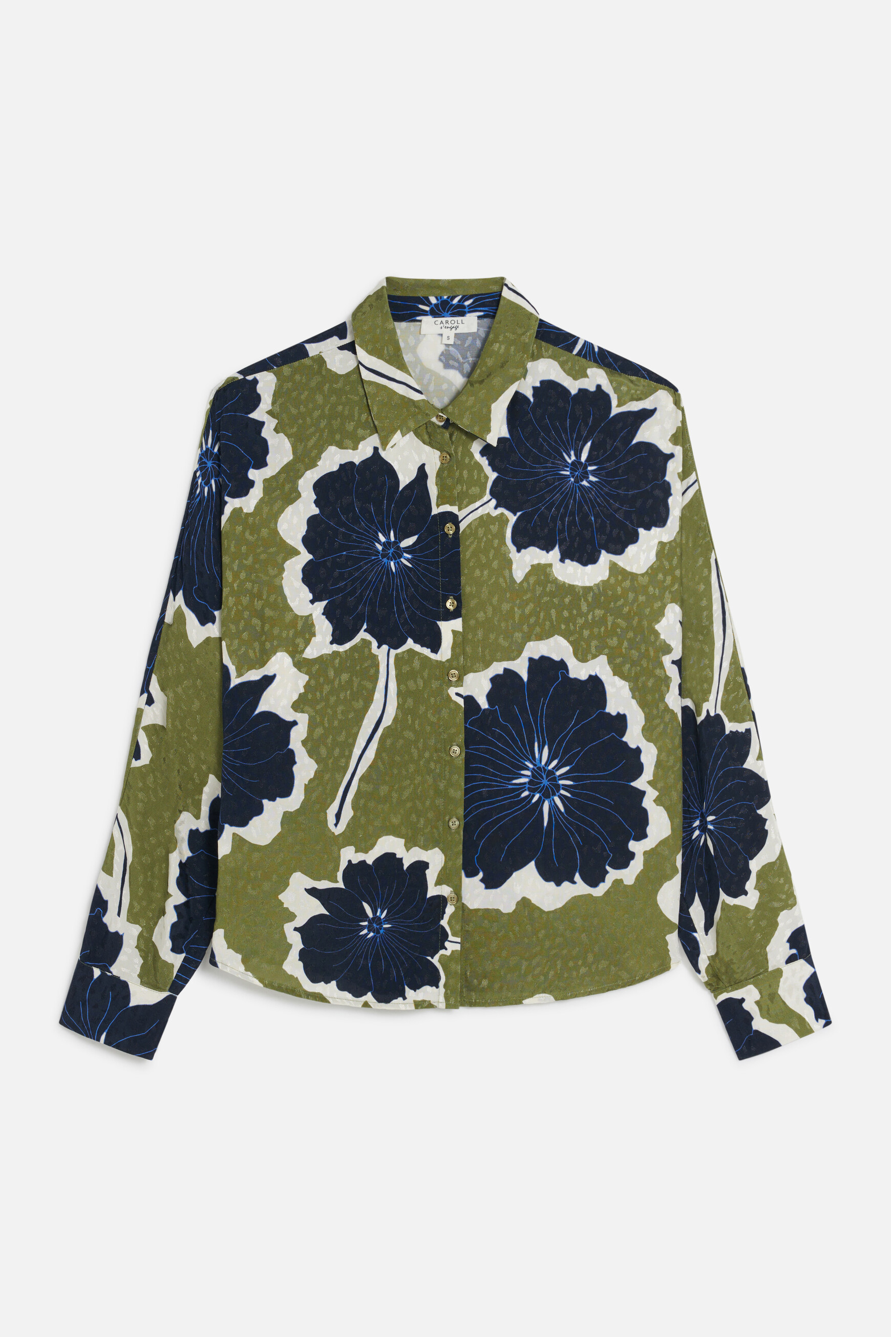 Chemise calma vert clair femme