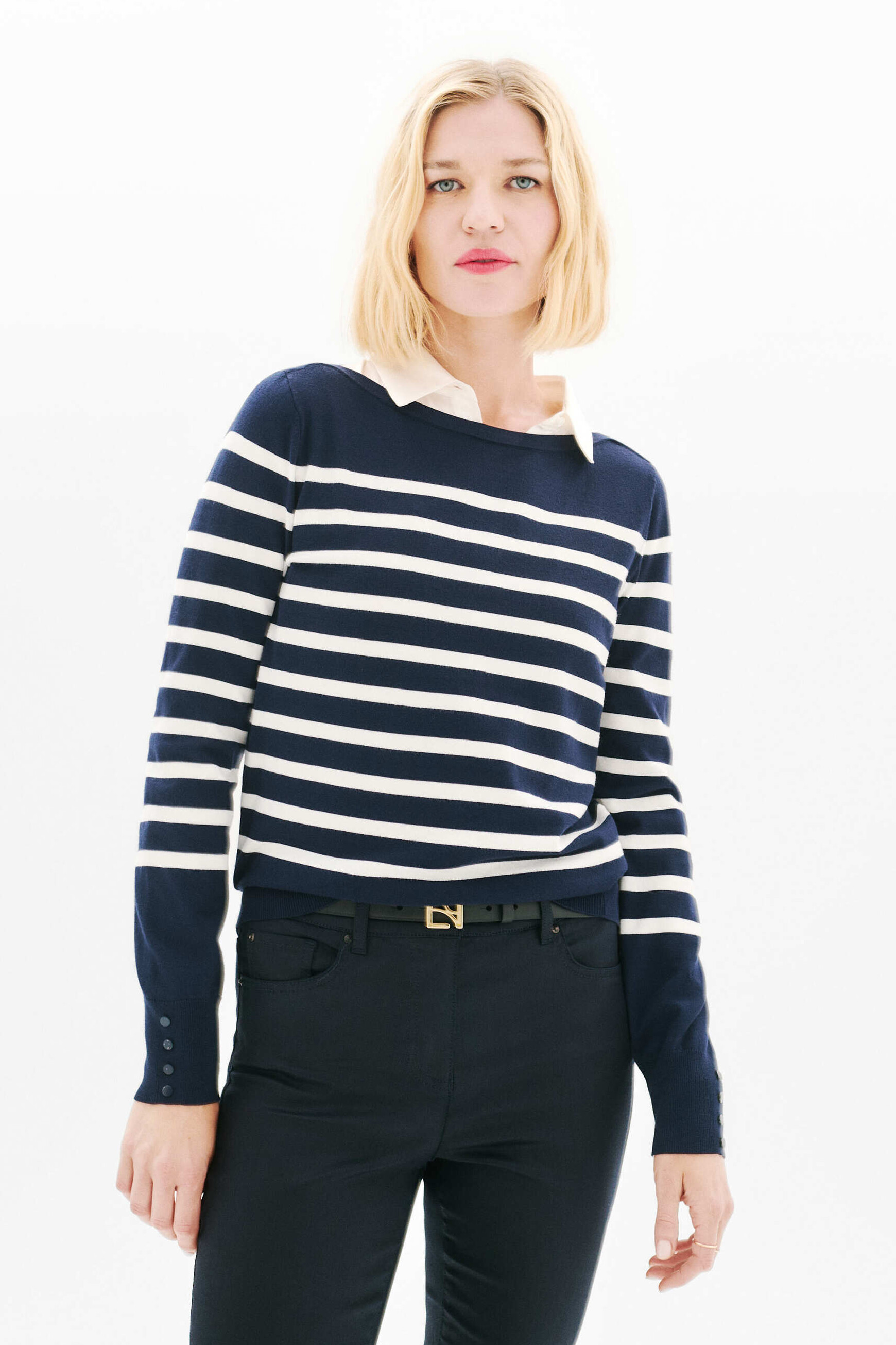 mjulie jumper navy blue woman mjulie jumper navy blue woman