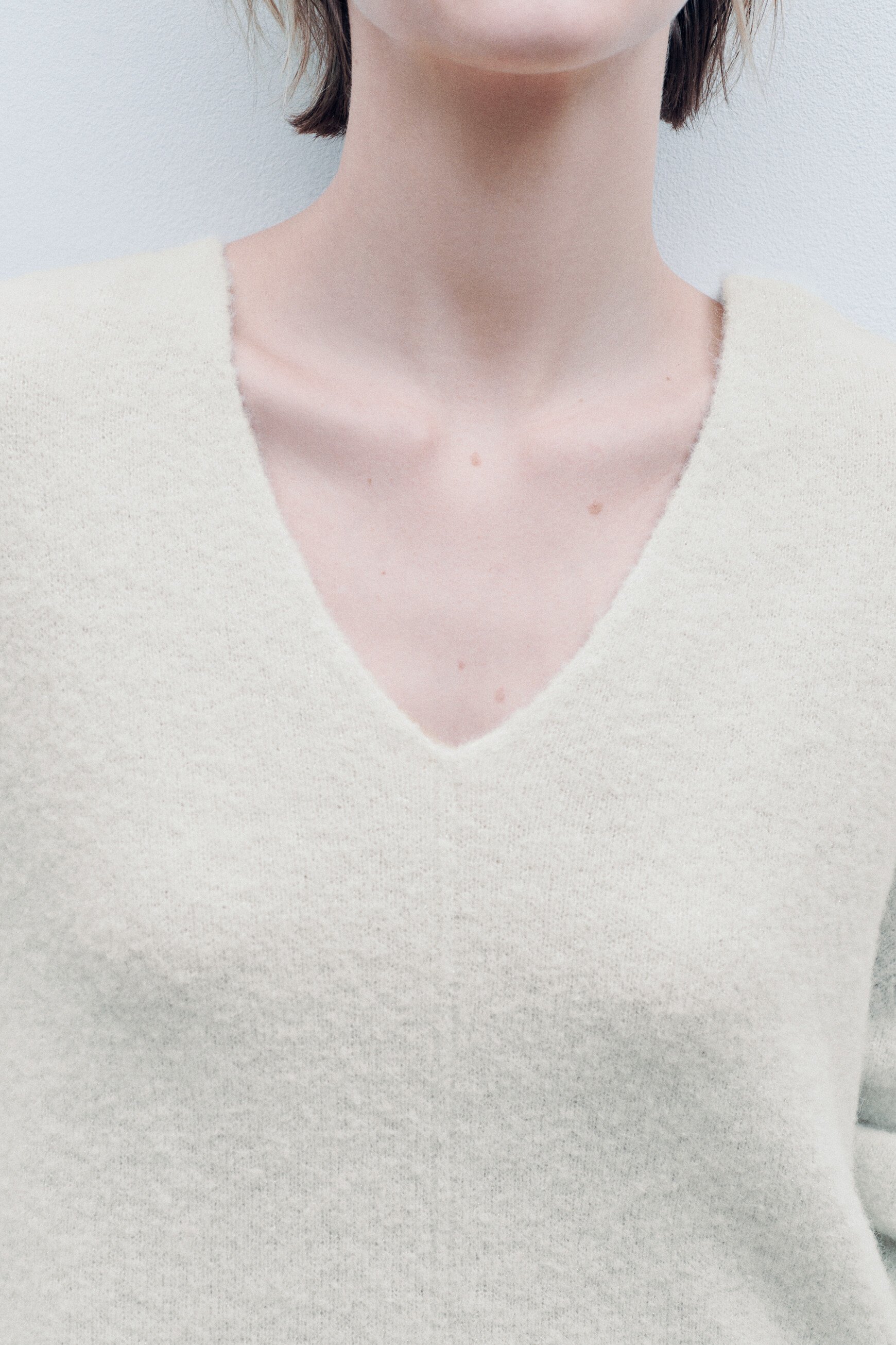 Pull Mterry made in Italy ivoire femme