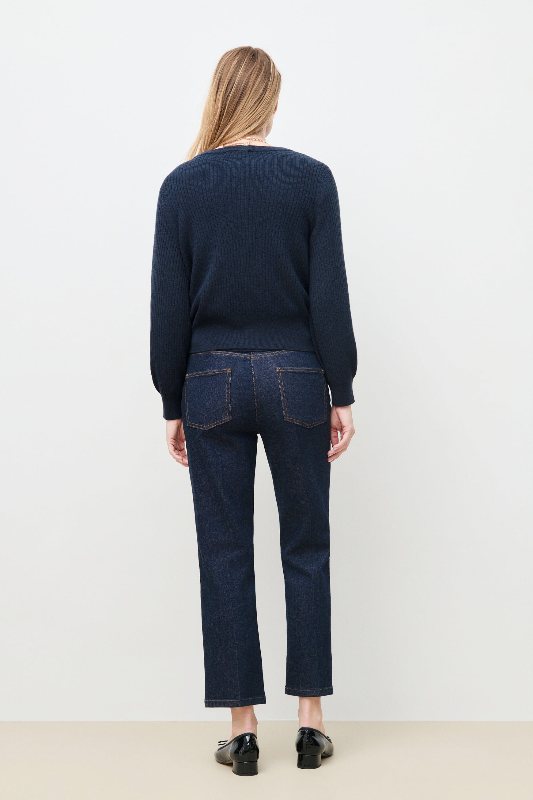 Mbenedicte sweater navy blue woman