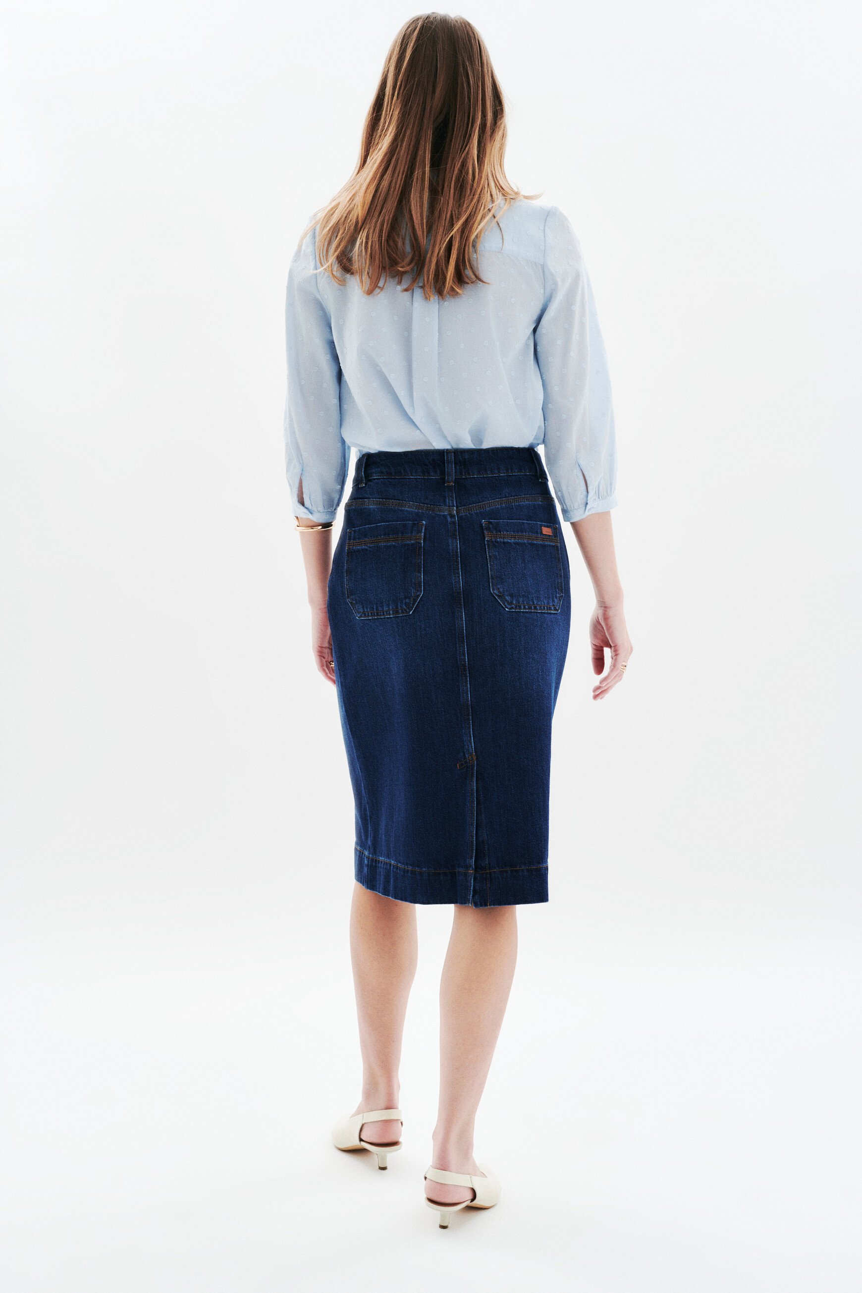 jupe janais denim double stone femme Jupe Janais denim double stone femme