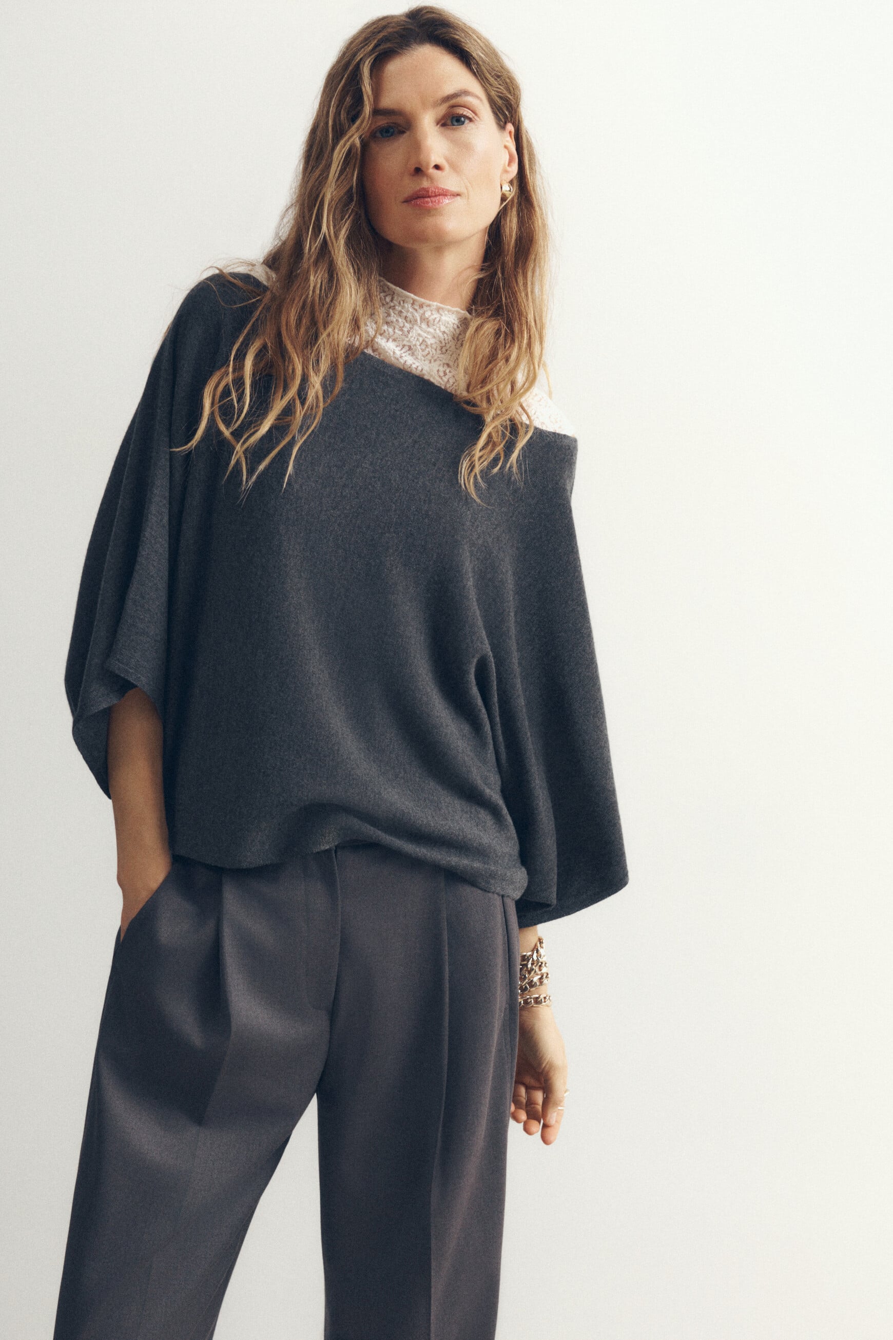 Mcheryl sweater grey woman