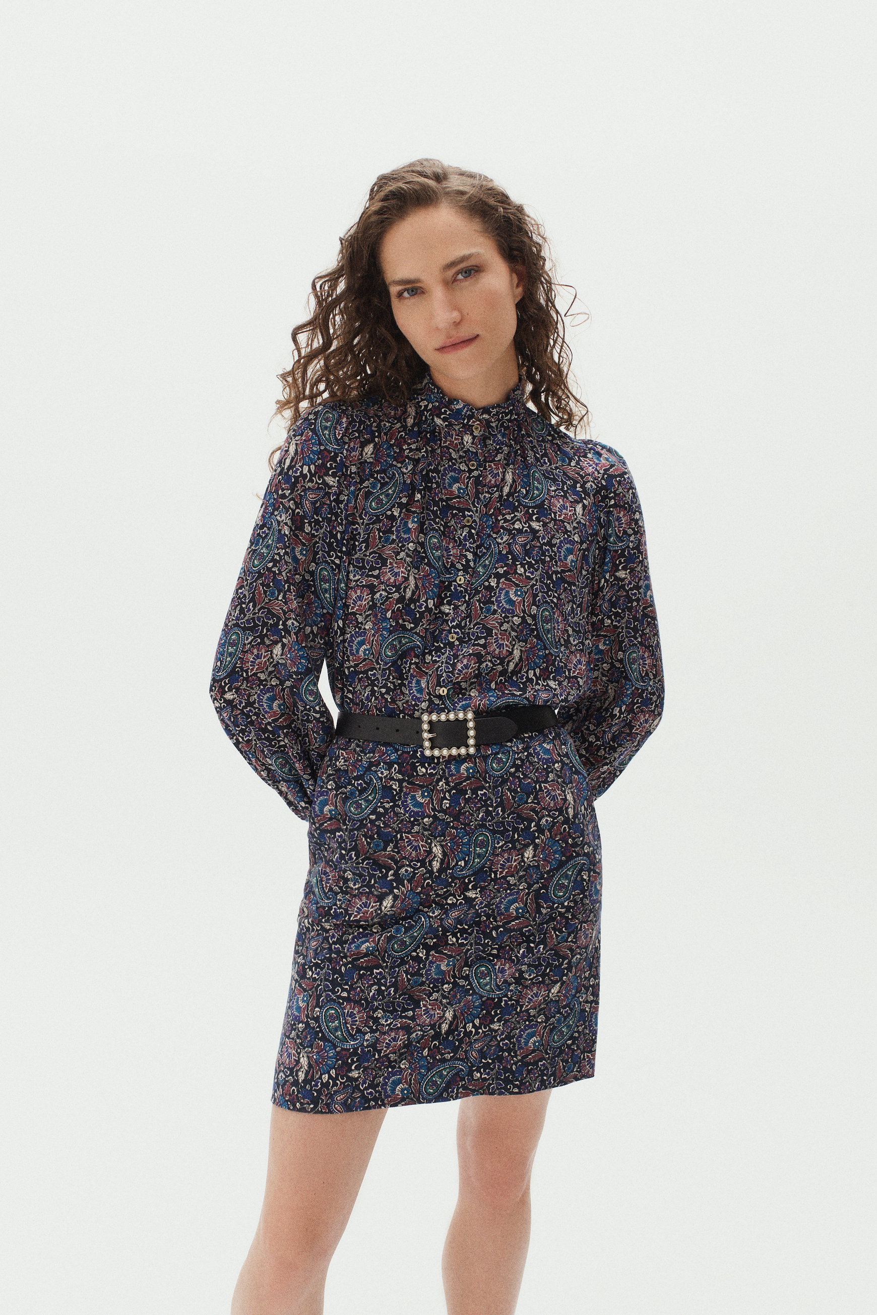 chemisier pascaline bleu marine femme chemisier pascaline bleu marine femme