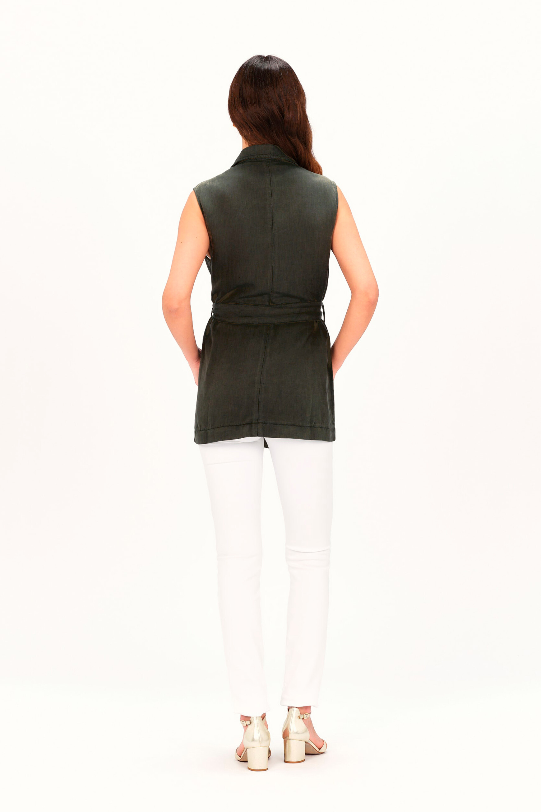 Veste veracruz vert kaki femme