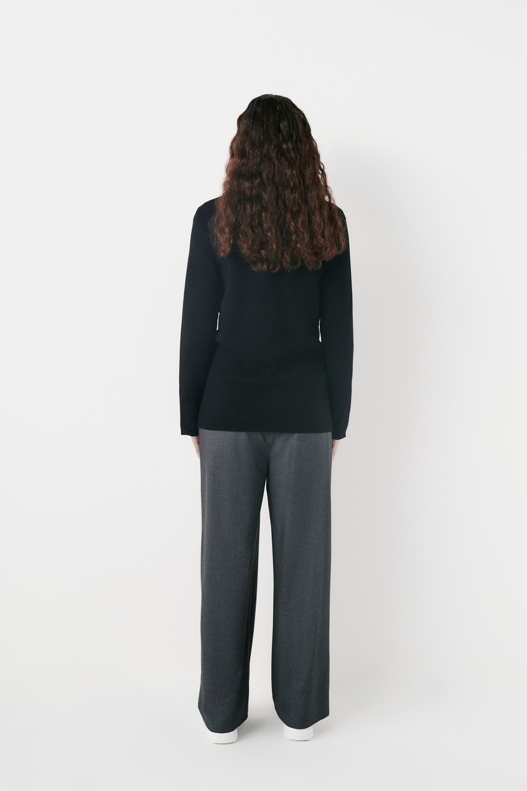 mdiane 100% wool jacket black woman