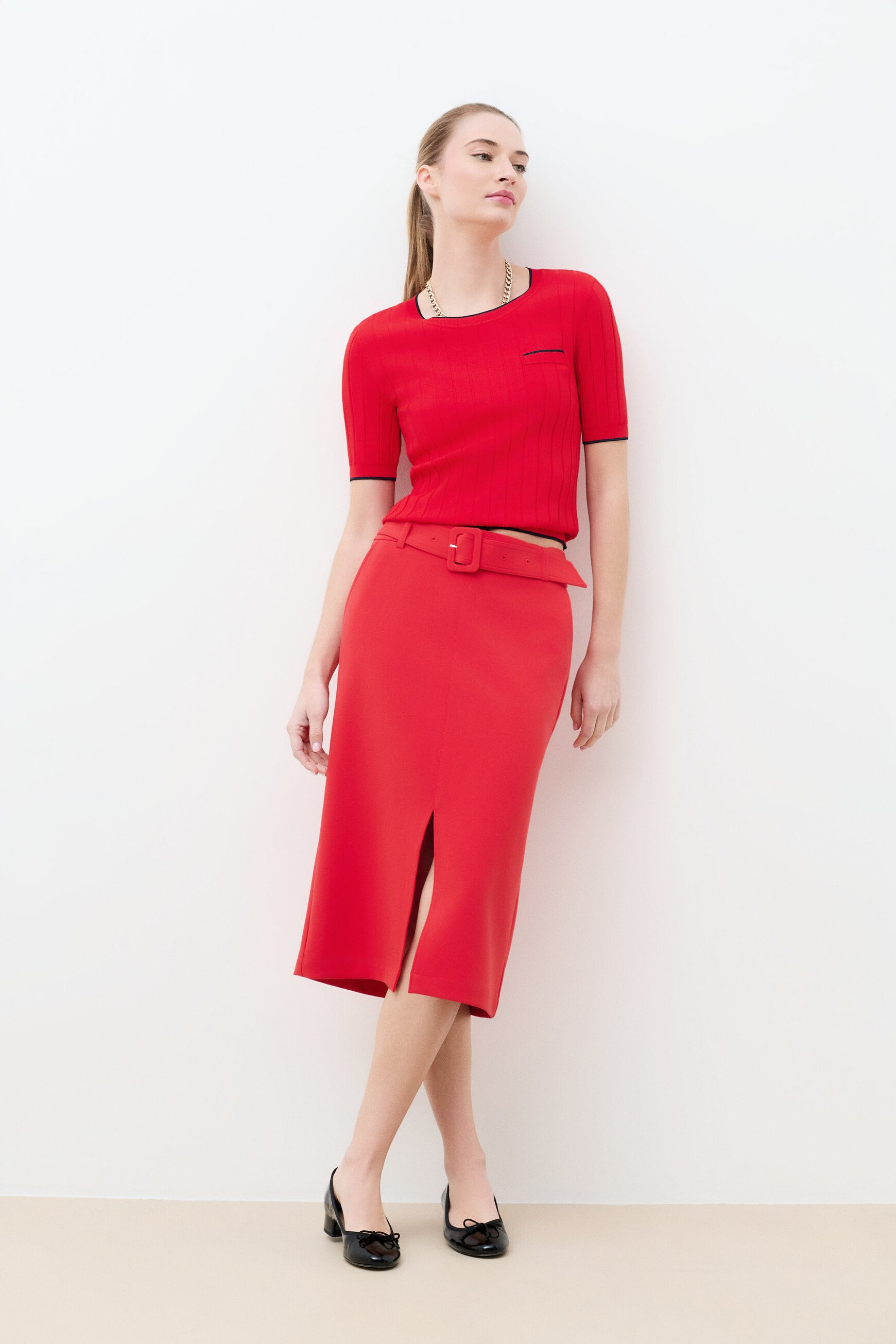 Camilla sweater red woman