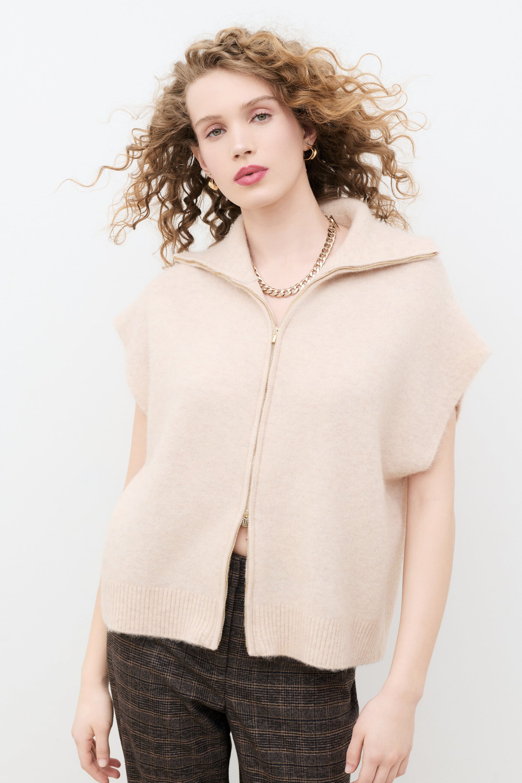 Pull Mitch sable femme