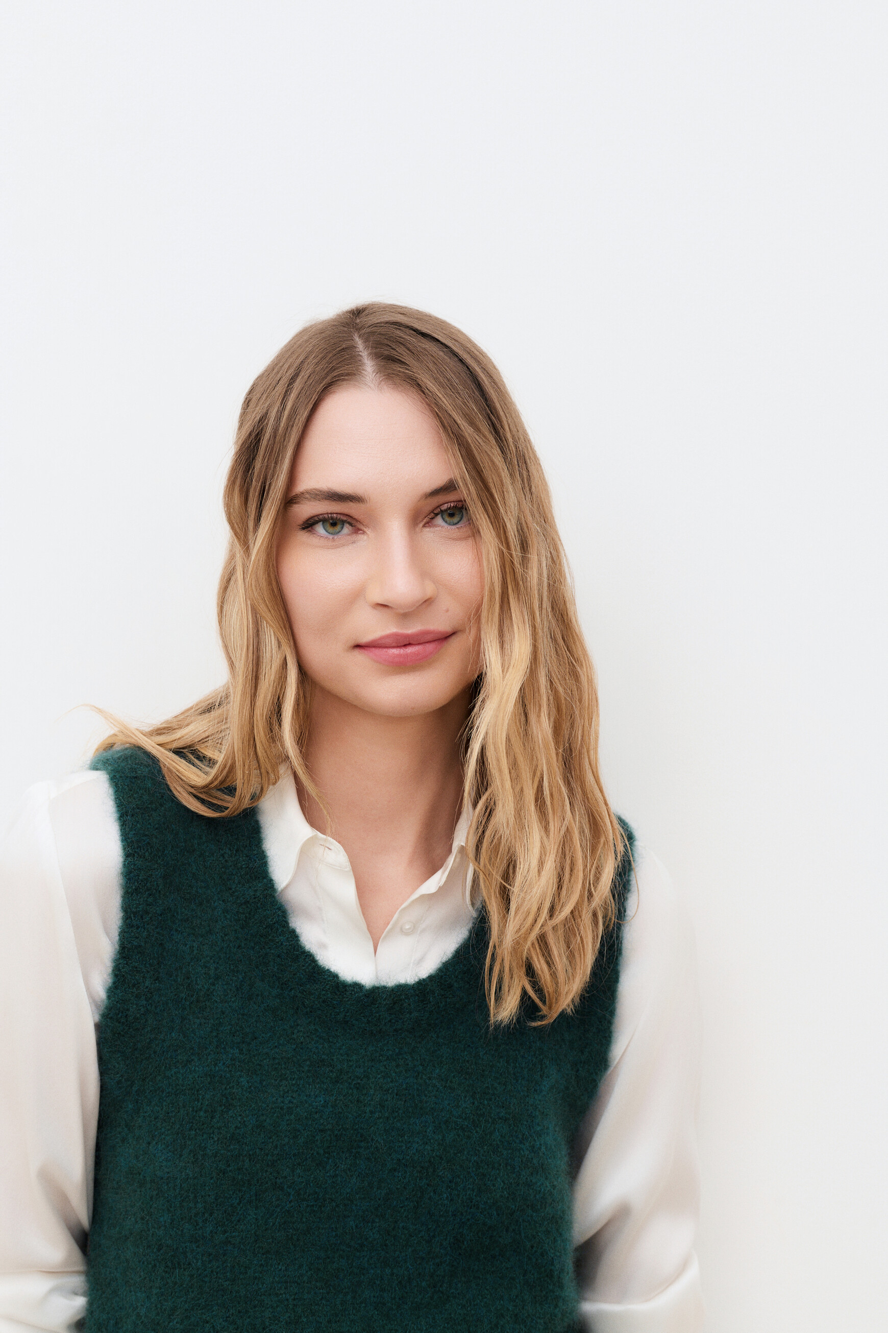 Mvanya sweater teal green woman