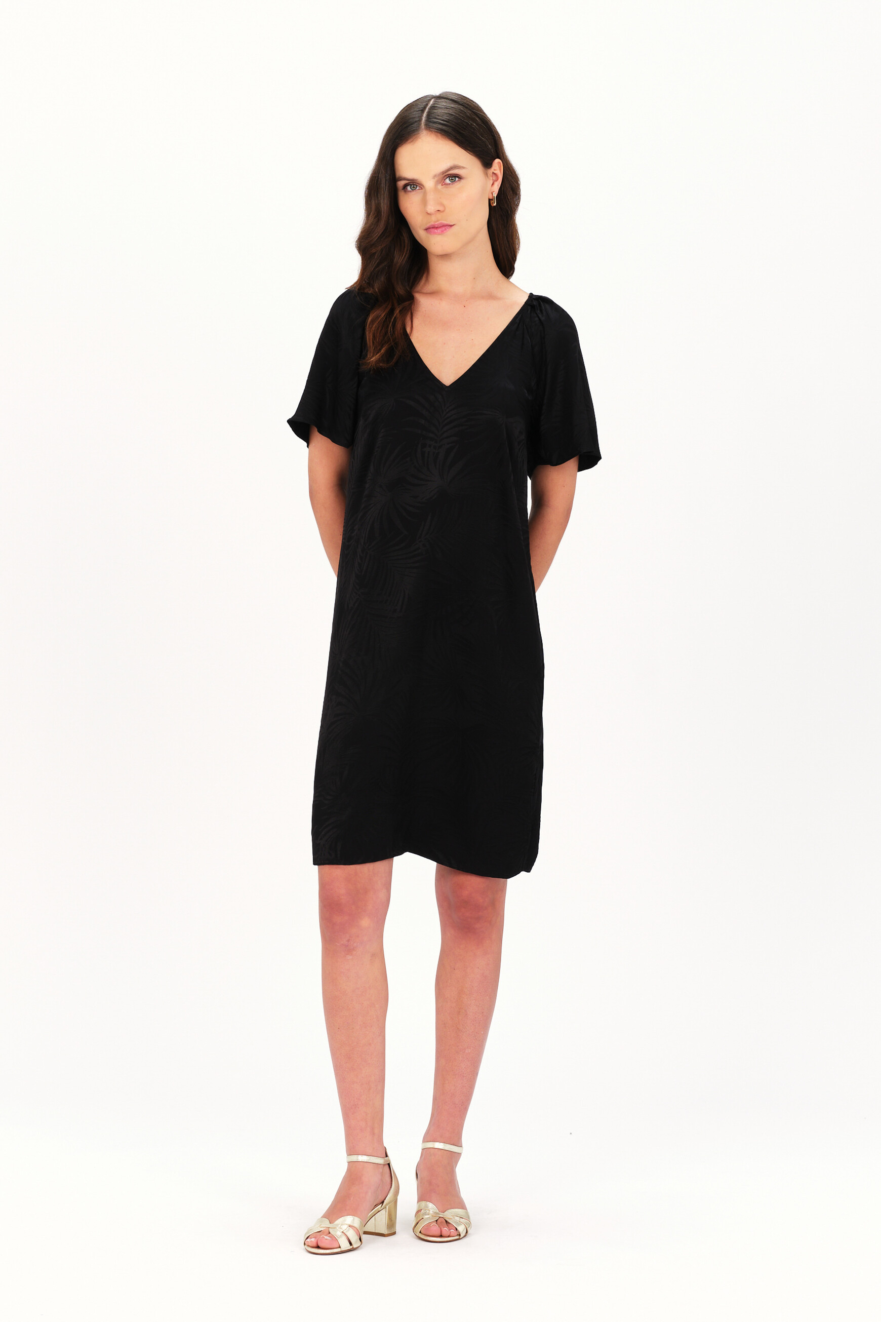 Robe riman noir femme