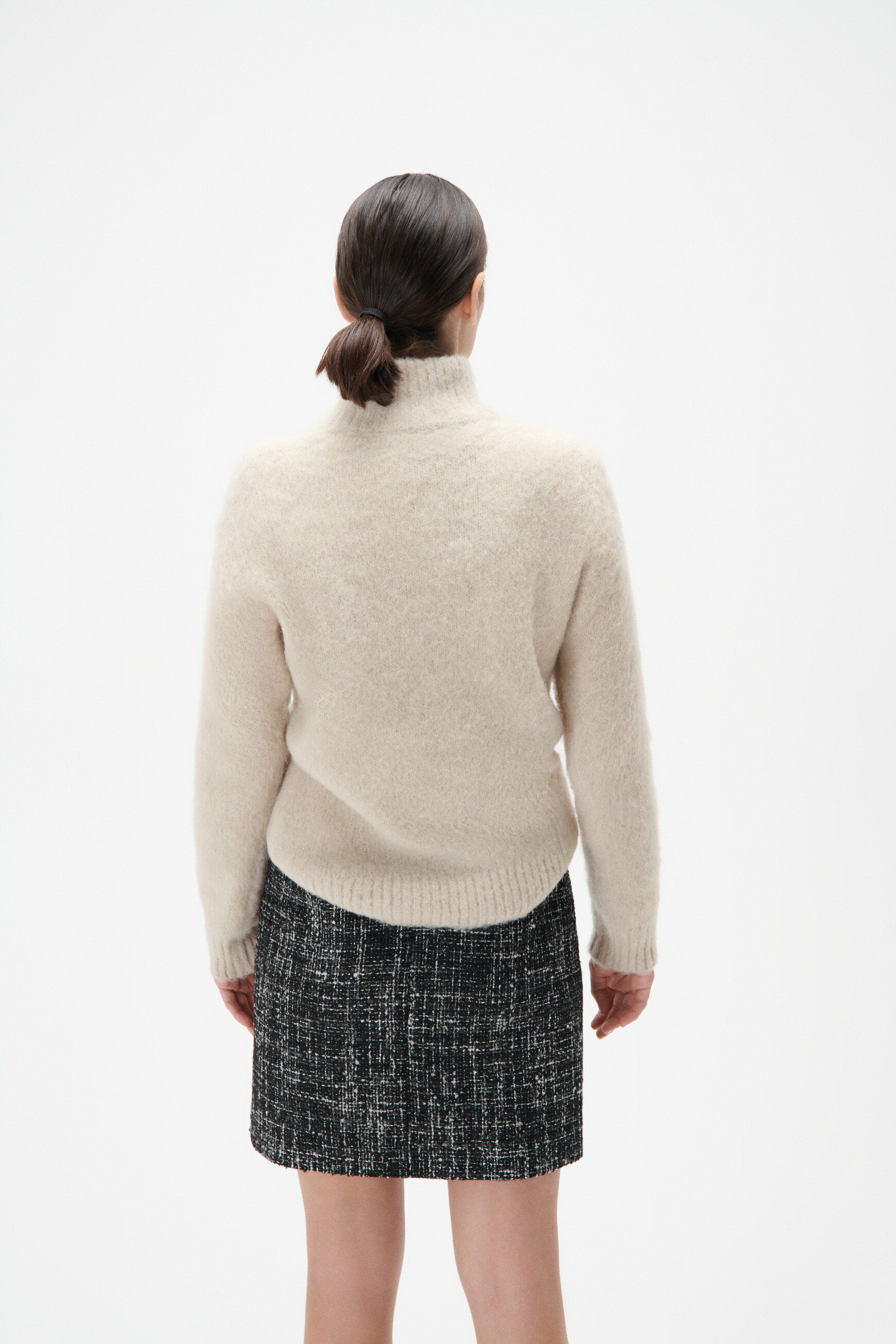 Pull melba creme femme