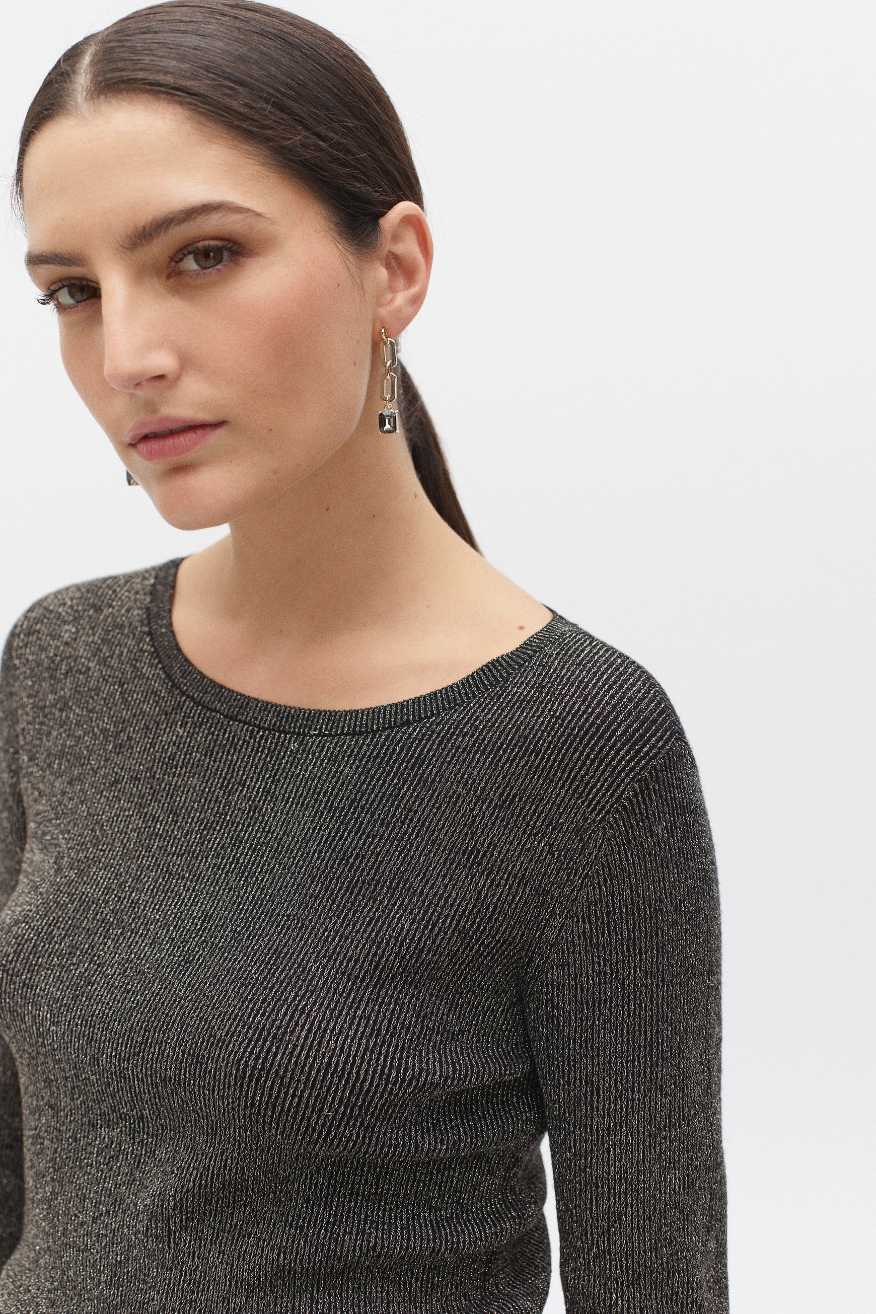 pull katia noir femme