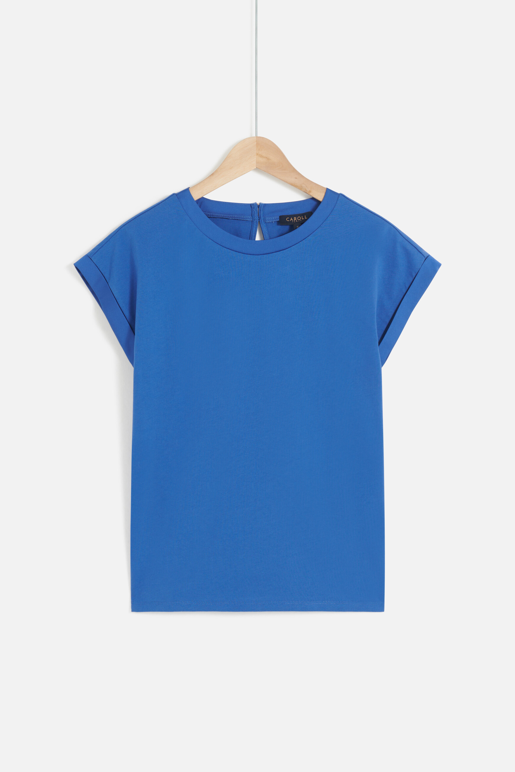 t shirt tokie bleu electrique femme T-shirt tokie bleu electrique femme