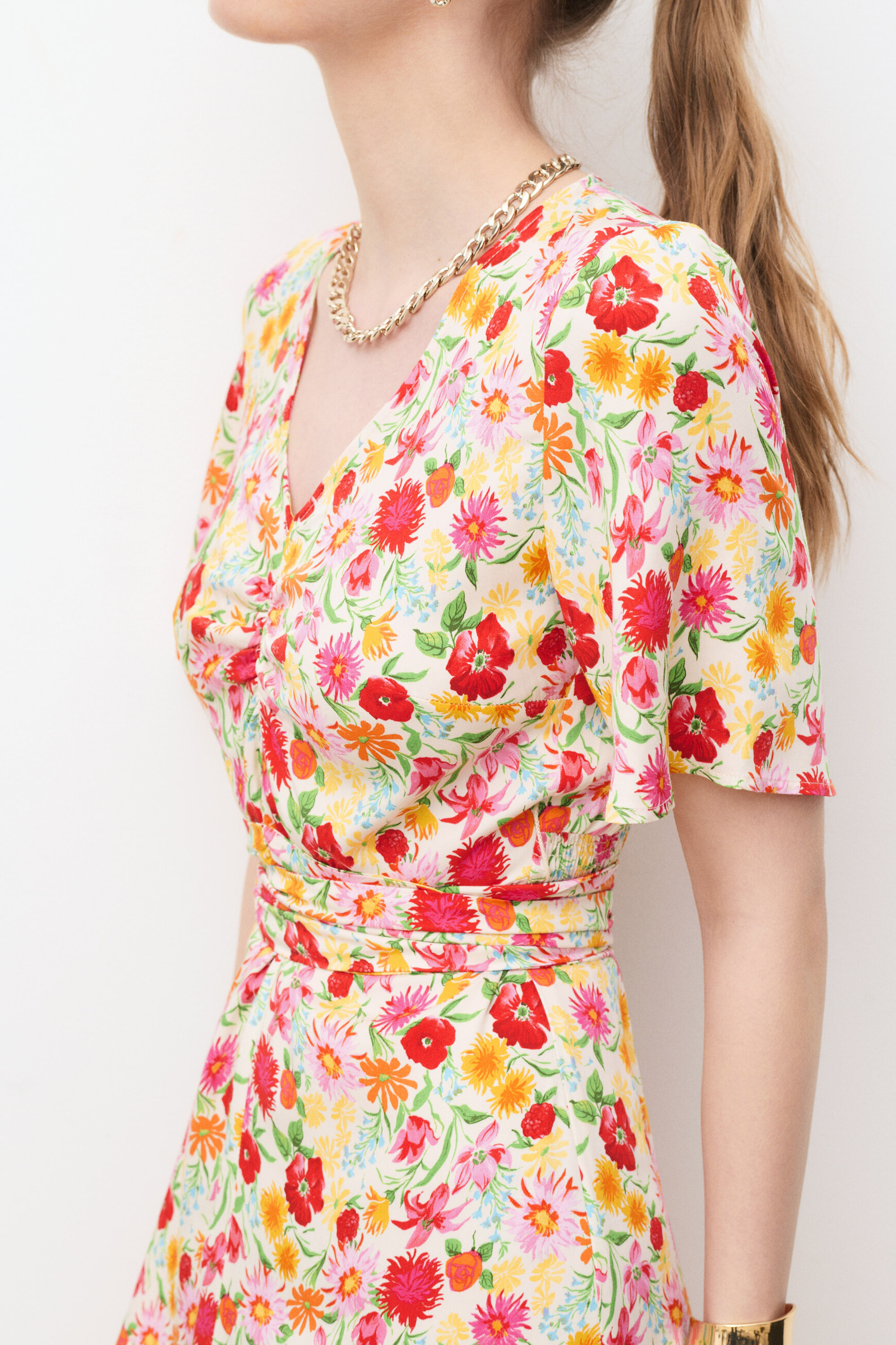 Rleila dress multicolor woman
