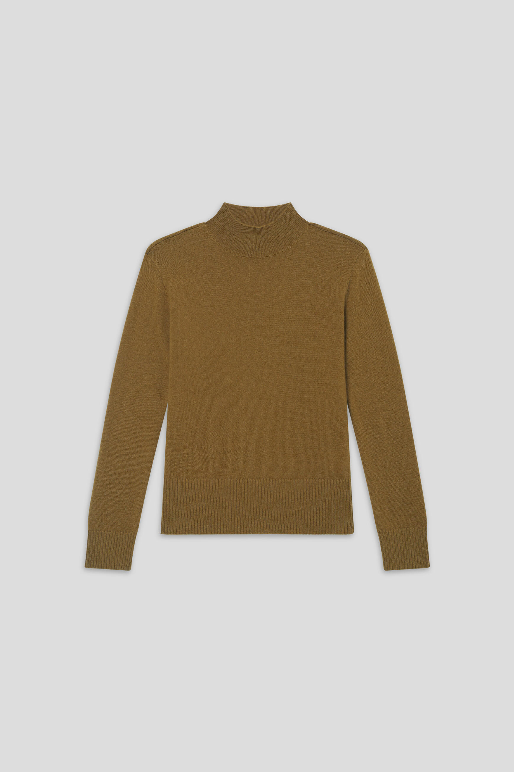 Mfranklin sweater 100% cashmere olive green woman