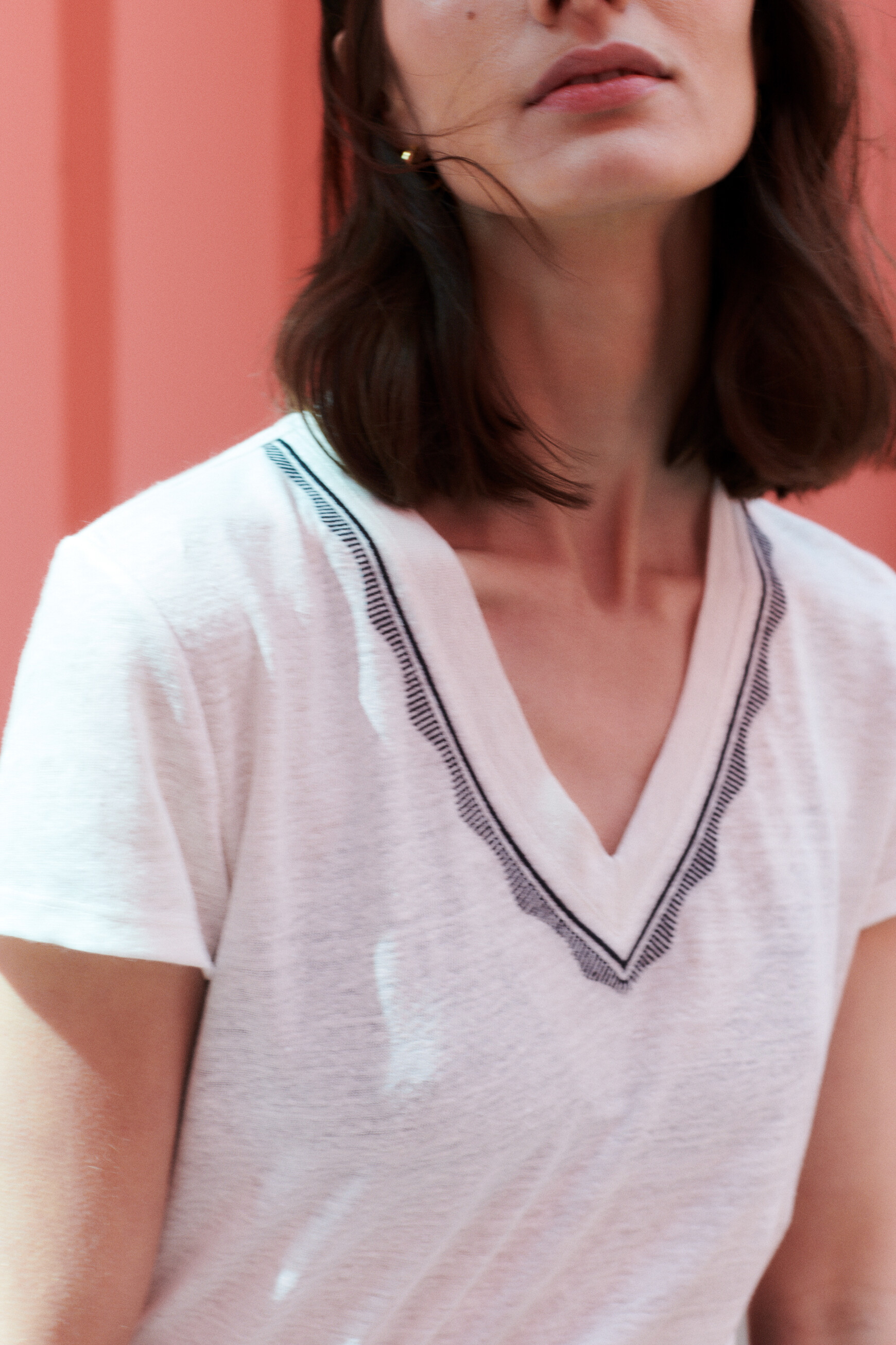 t shirt toleda ivoire femme T-shirt toleda ivoire femme