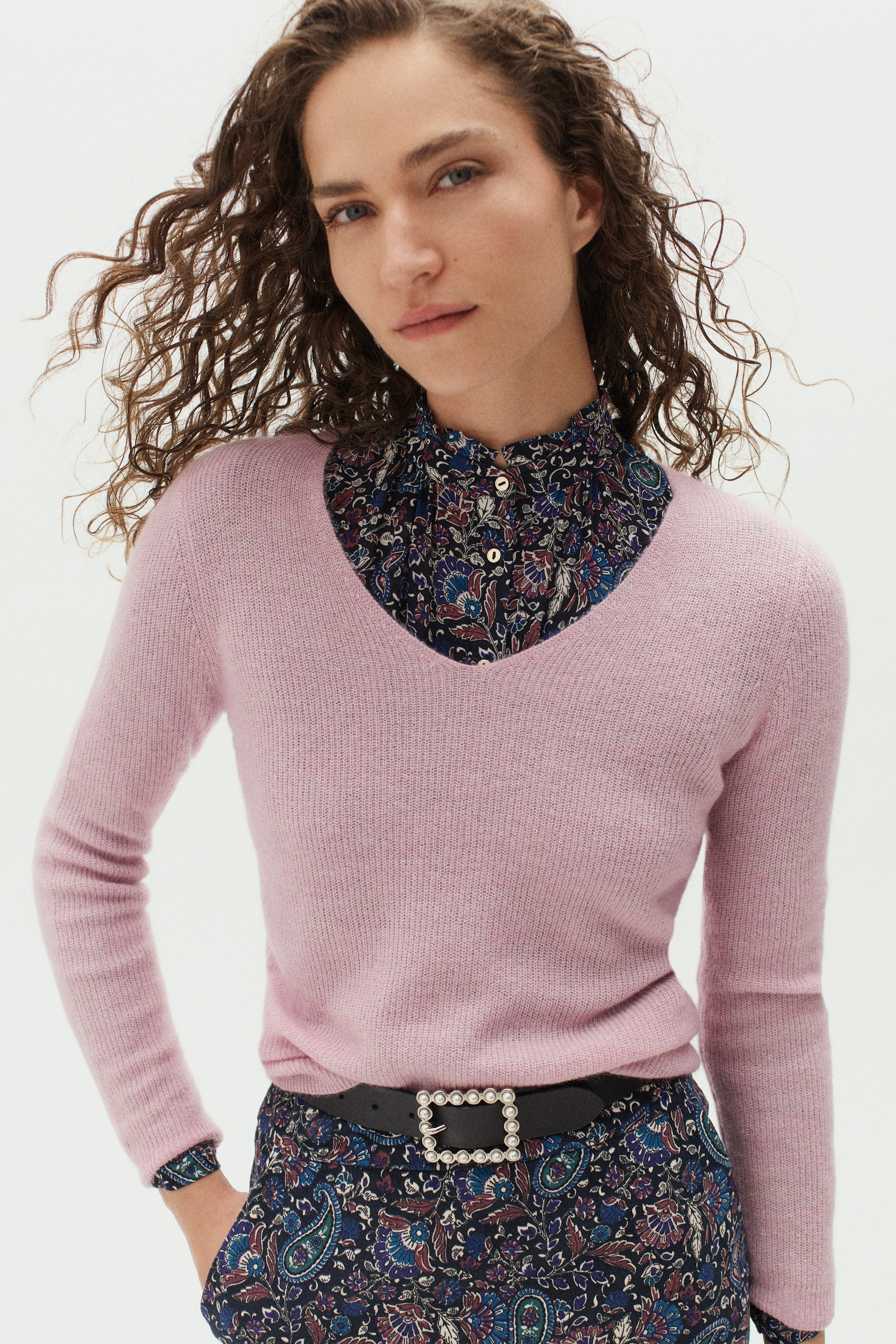 pull gaelle parme femme pull gaelle parme femme