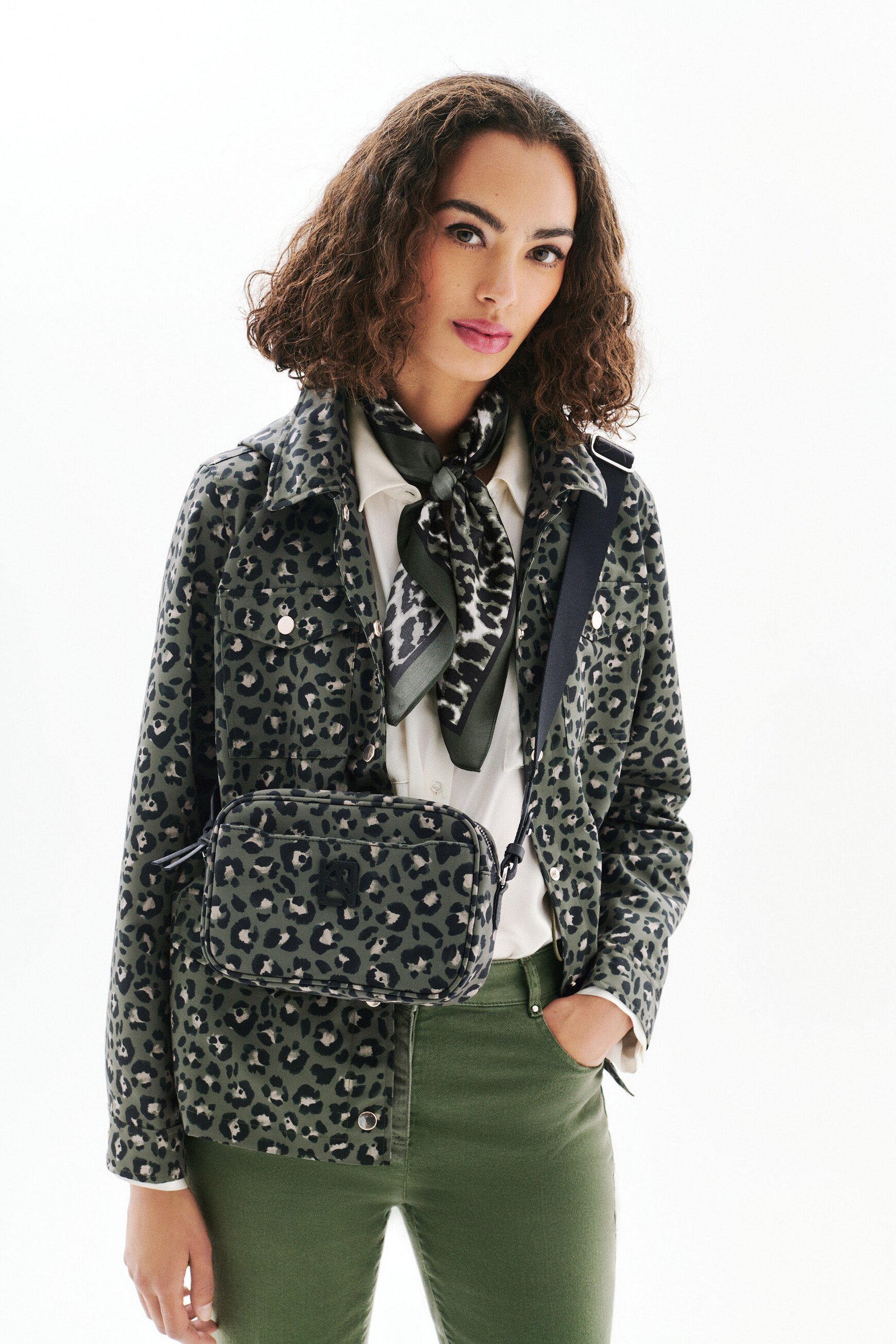 Soreny bag khaki green woman
