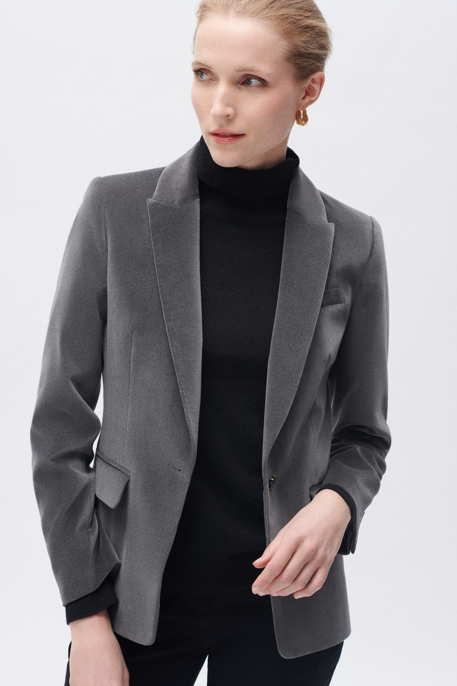 blazer aurora gris fonce femme blazer aurora gris fonce femme