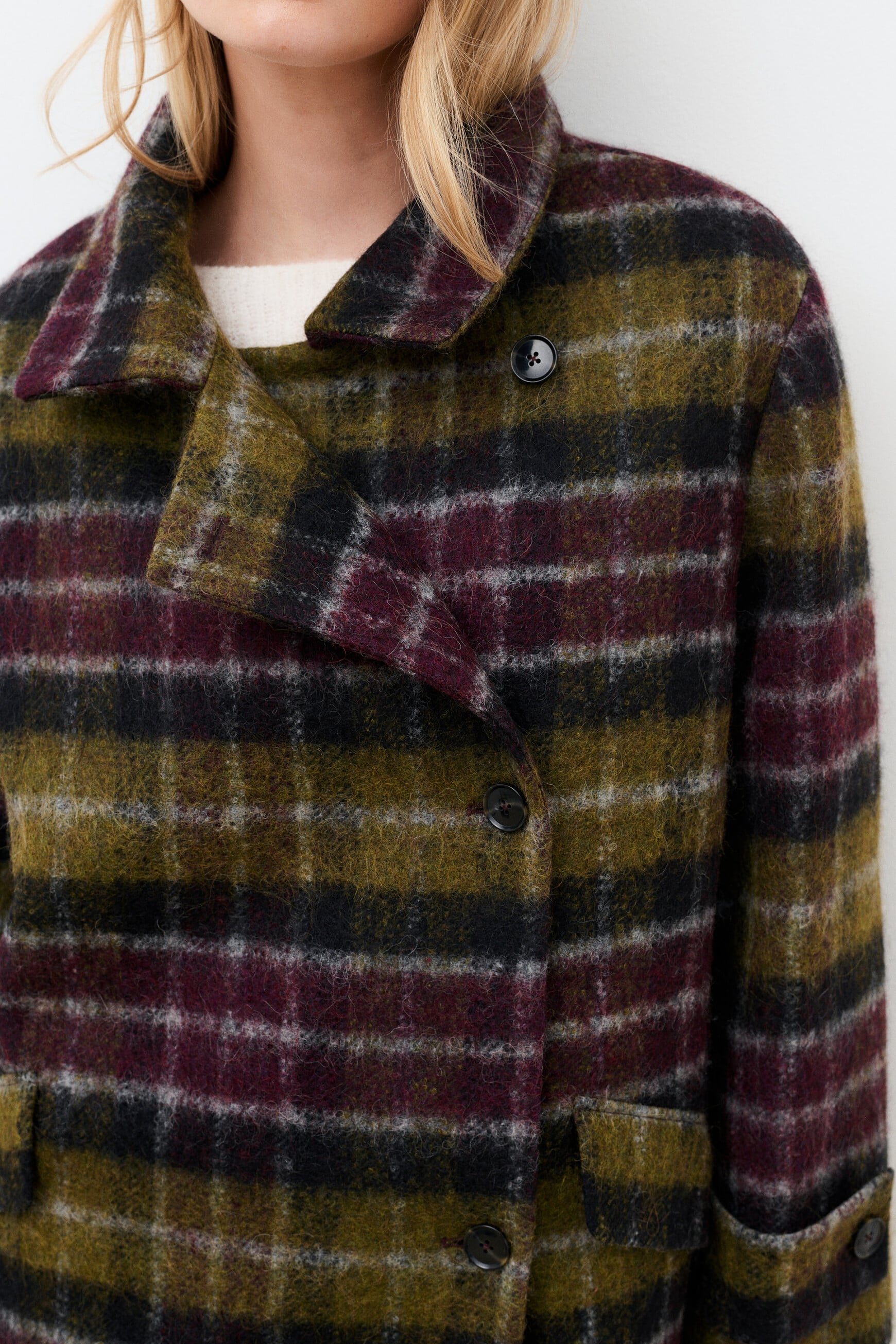 Gwatson coat olive green woman