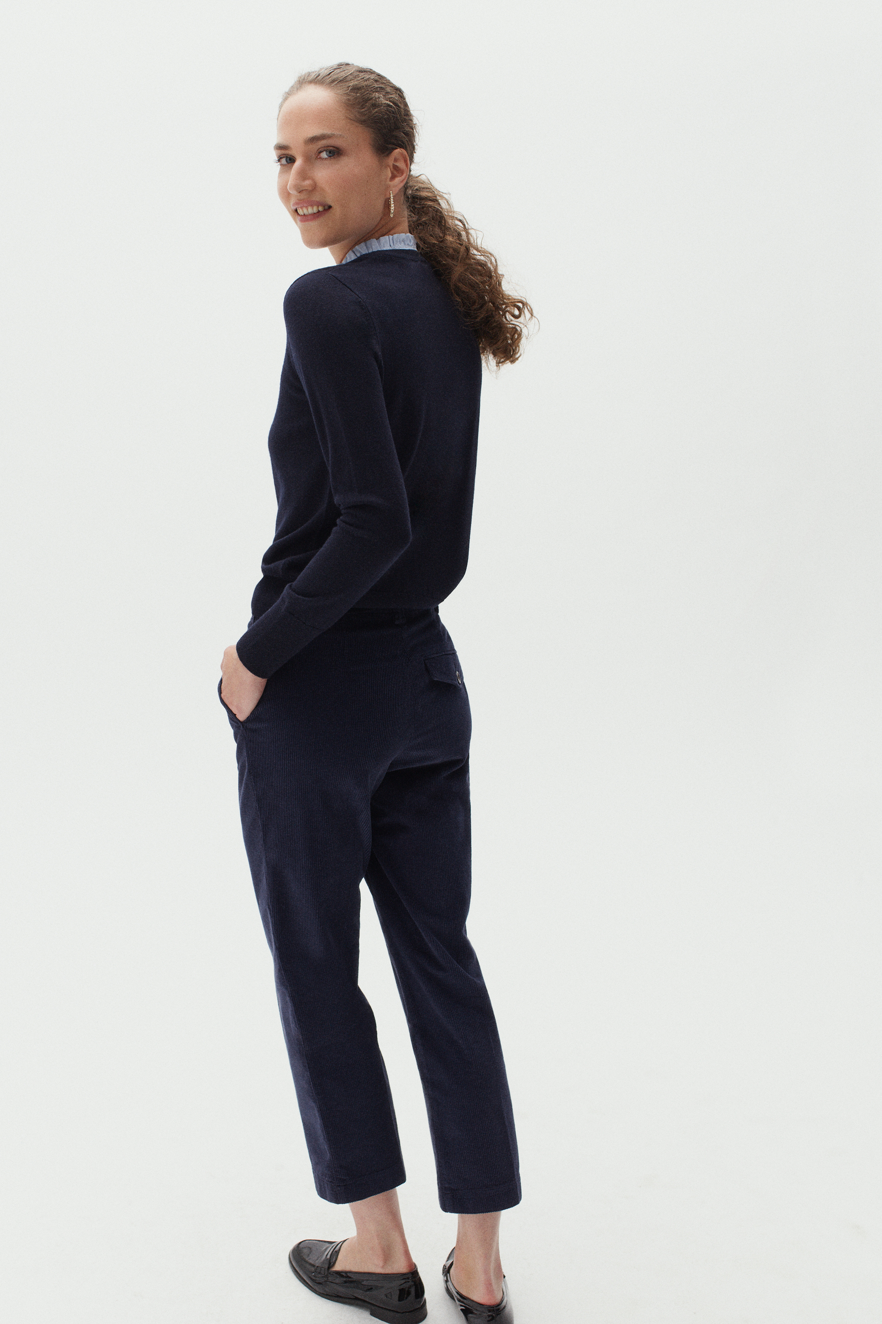 pantalon jordano bleu marine femme pantalon jordano bleu marine femme