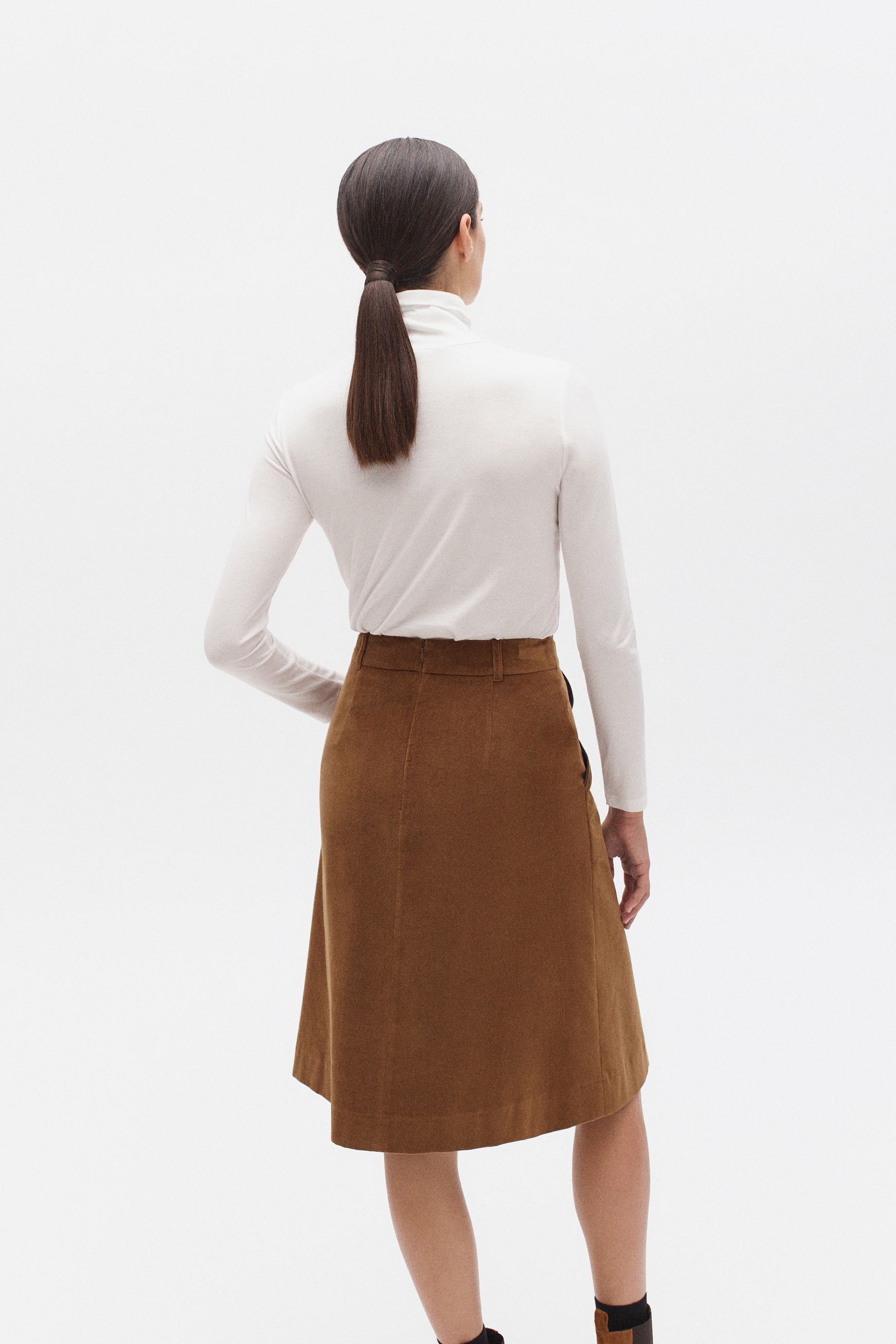 falda sunny gris pardo mujer Falda Sunny gris pardo mujer