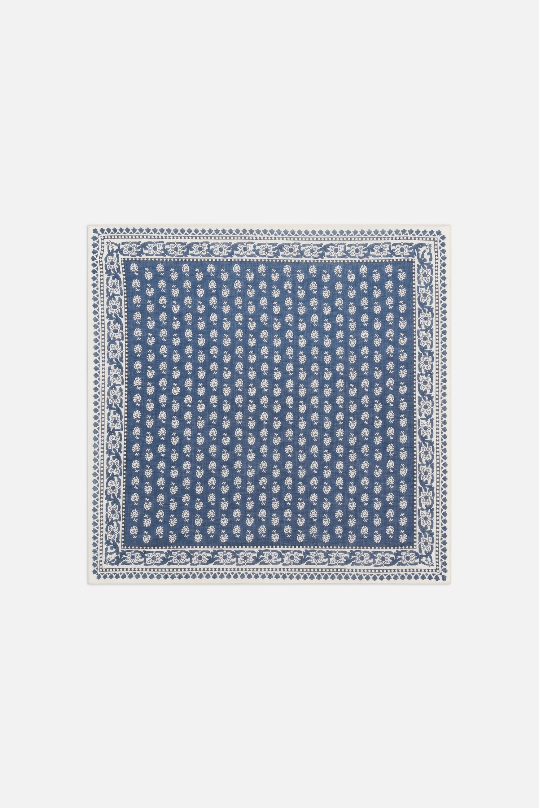 foulard lea bleu fonce femme Foulard Léa bleu foncé femme