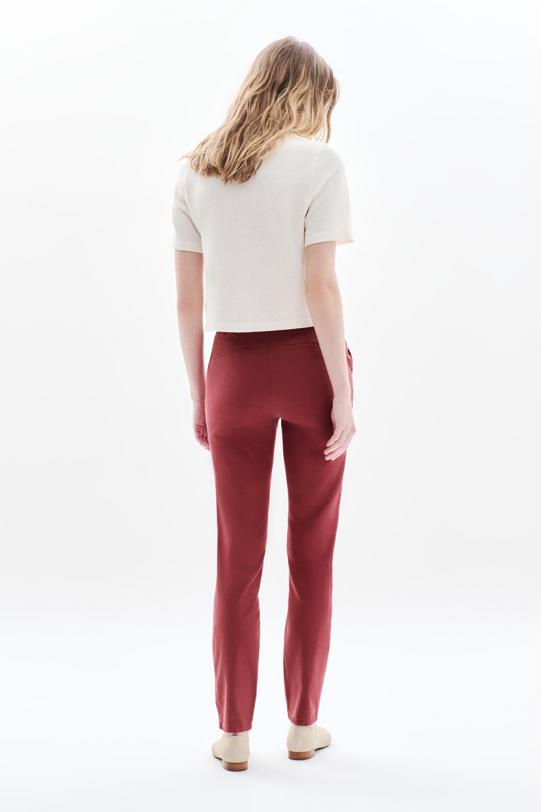 pantalon adelmo bordeaux femme pantalon adelmo bordeaux femme