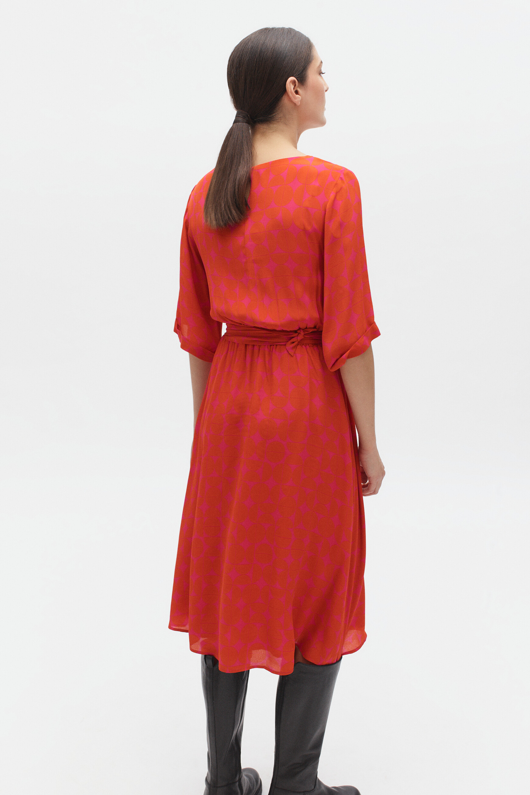 Kleid Tamara orange damen