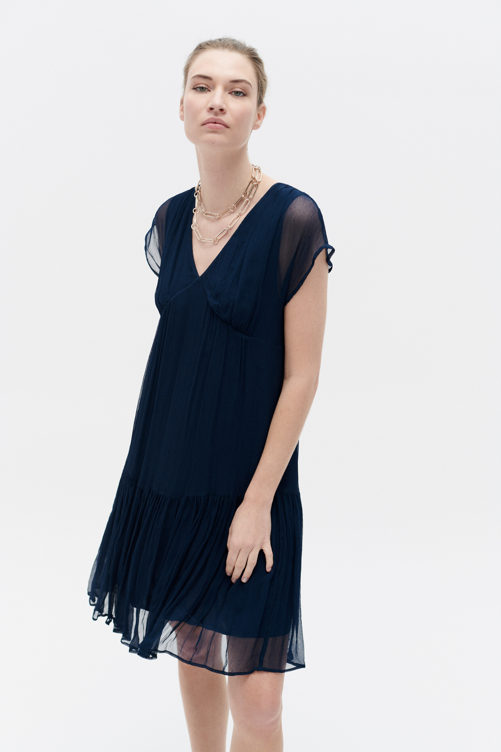 robe reliane bleu marine femme Robe reliane bleu marine femme