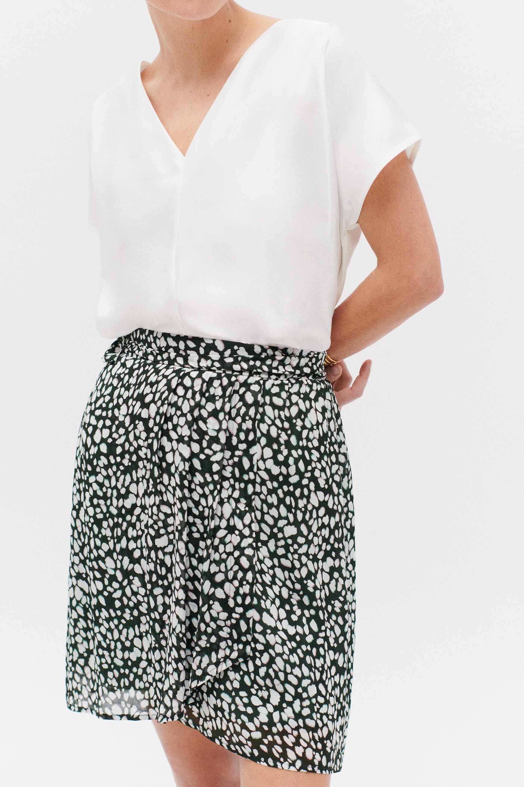 Rock Marjorie khakigrün damen