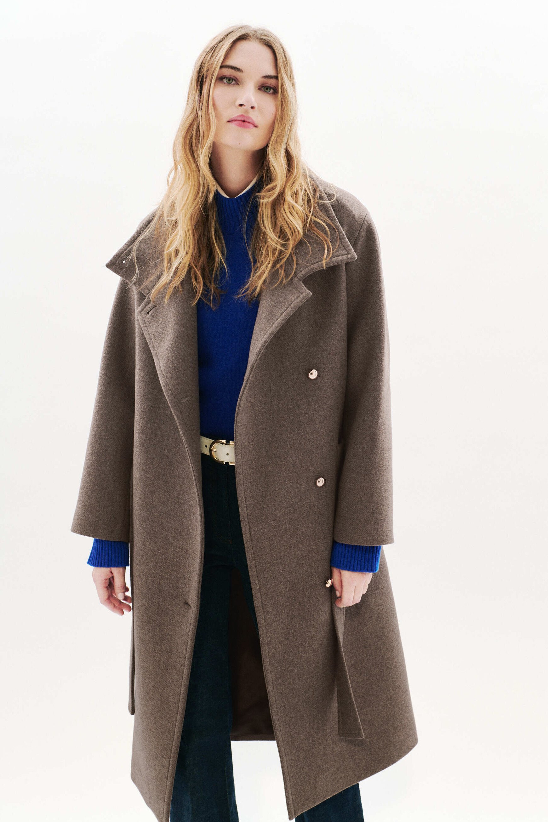 genie coat taupe woman Genie coat taupe woman