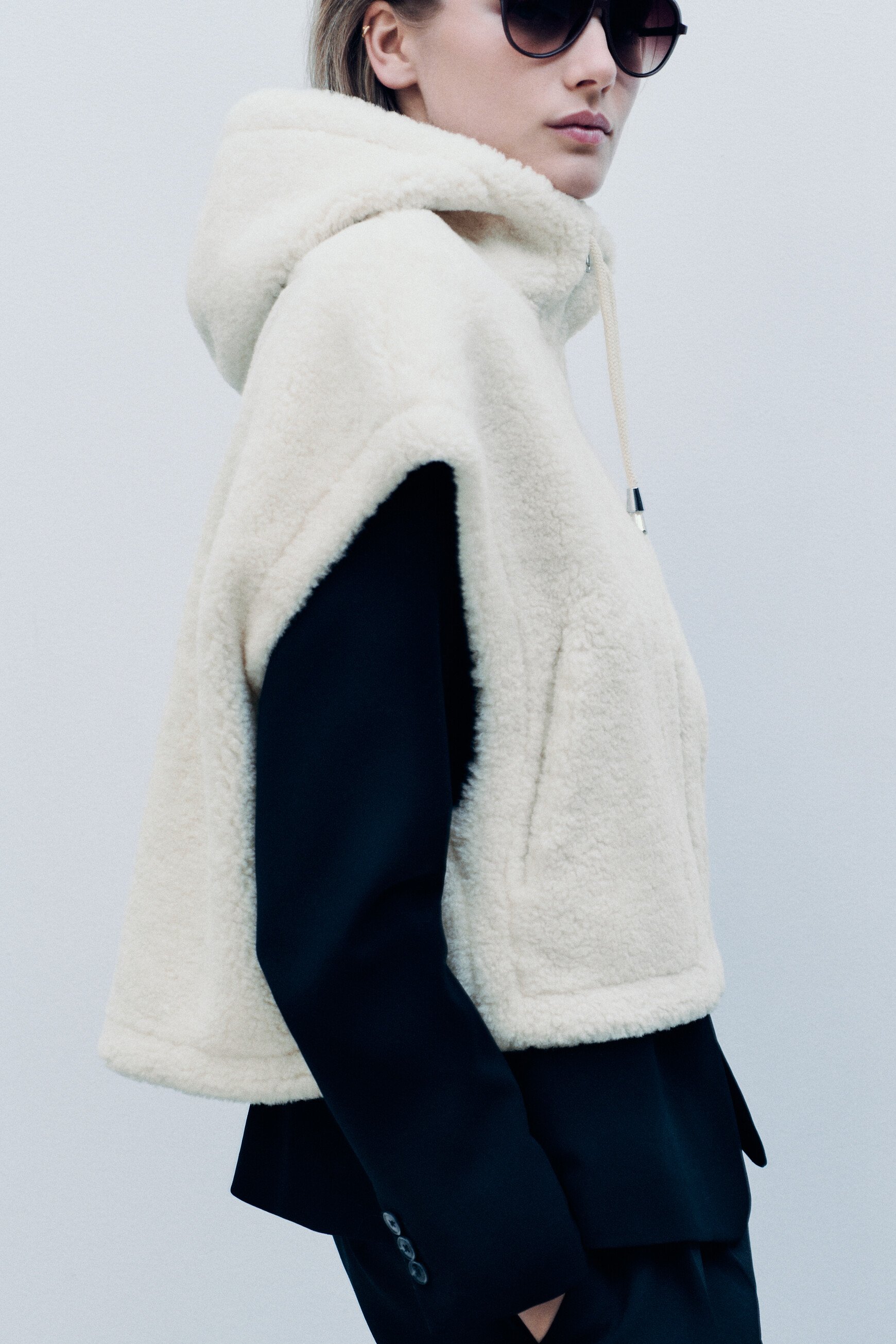 Giboulee coat ivory woman