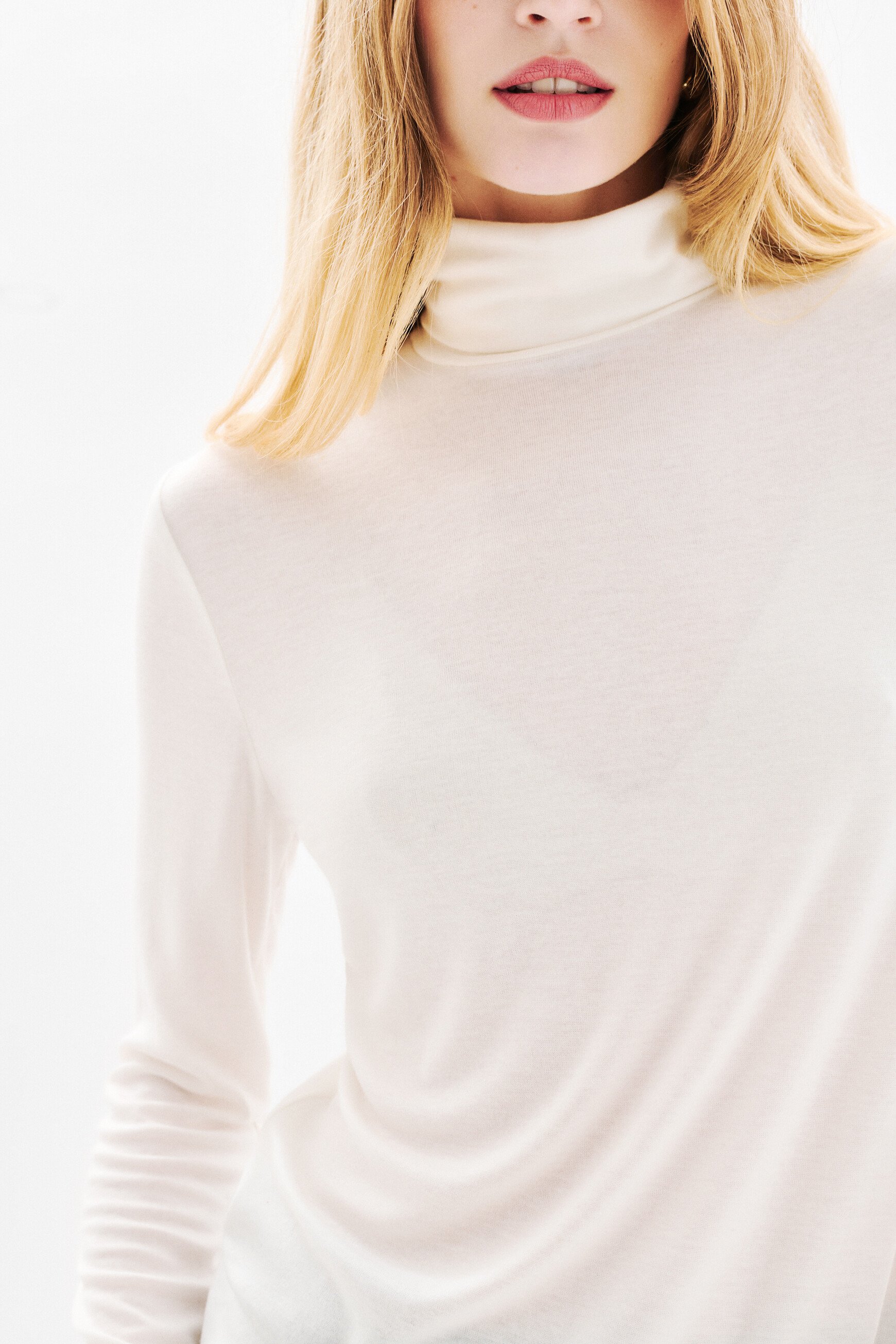 T-shirt Tlili ecru woman