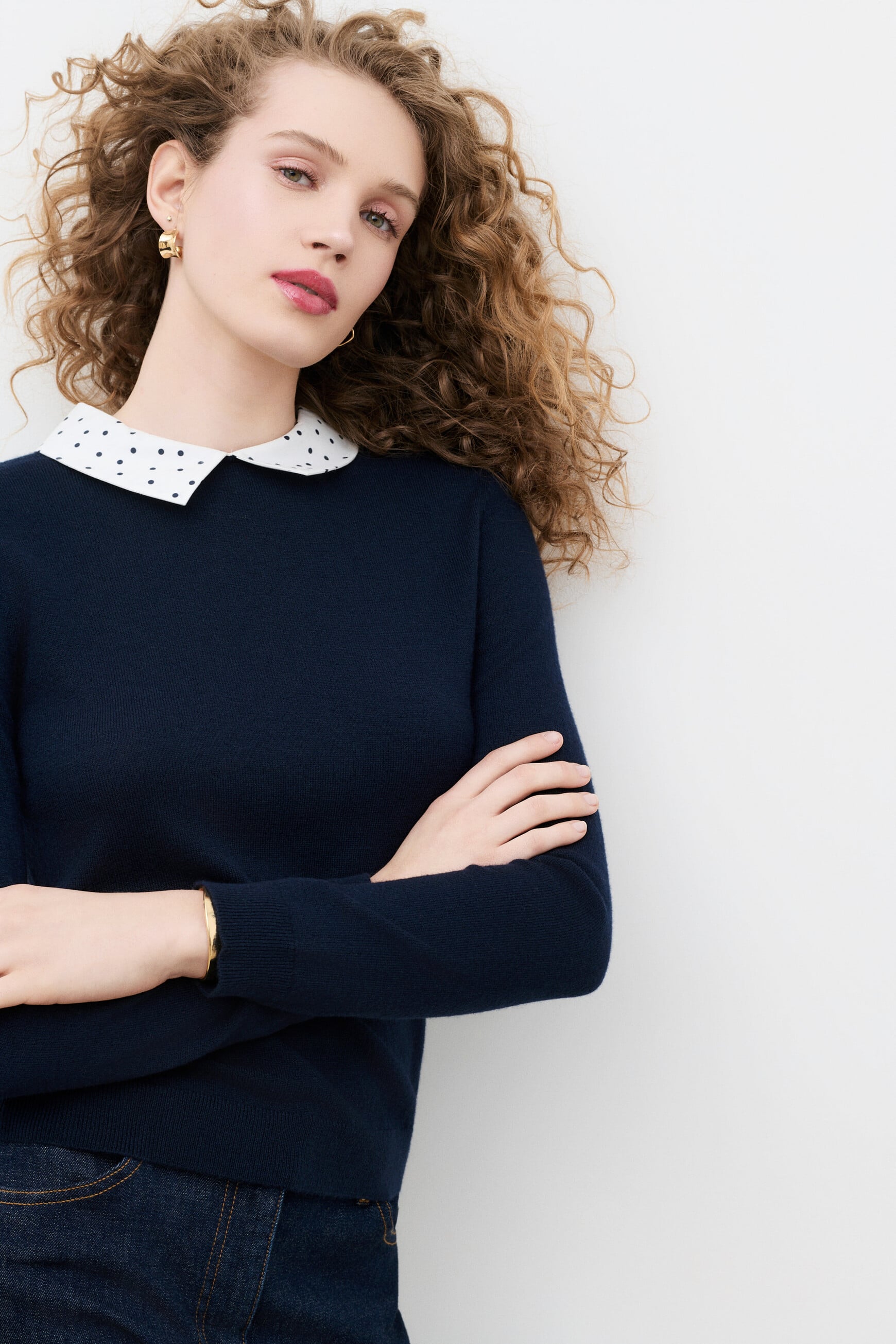 Mpamela sweater navy blue woman