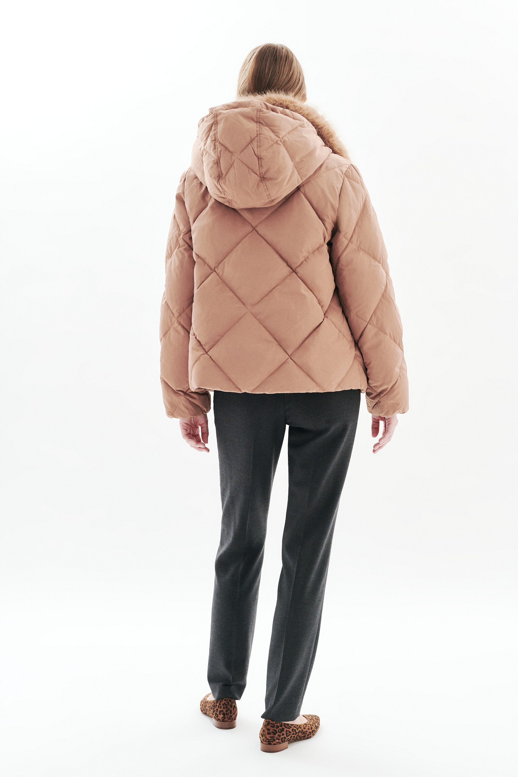Doudoune Gavony2 camel femme