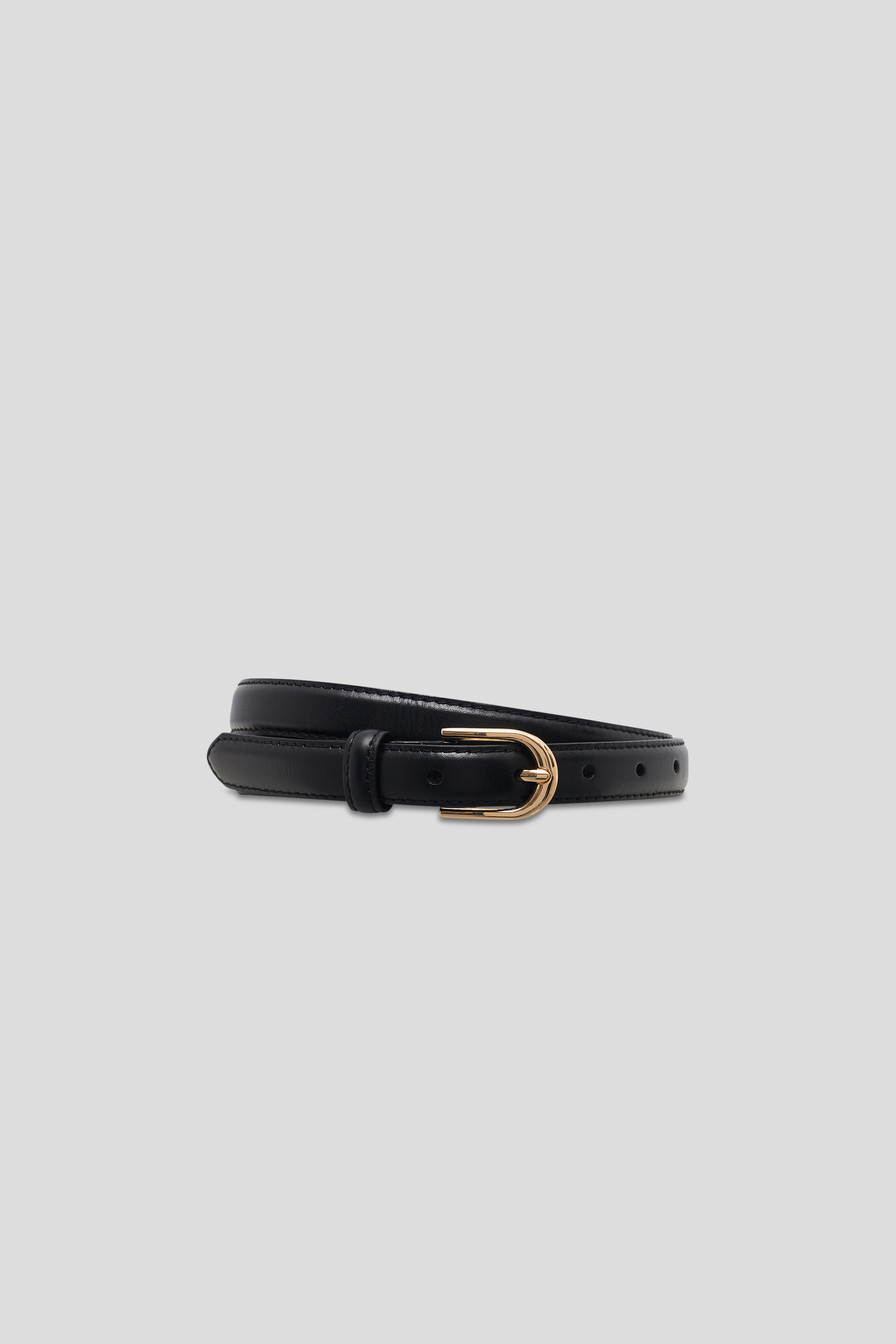 Ceinture basic noir femme