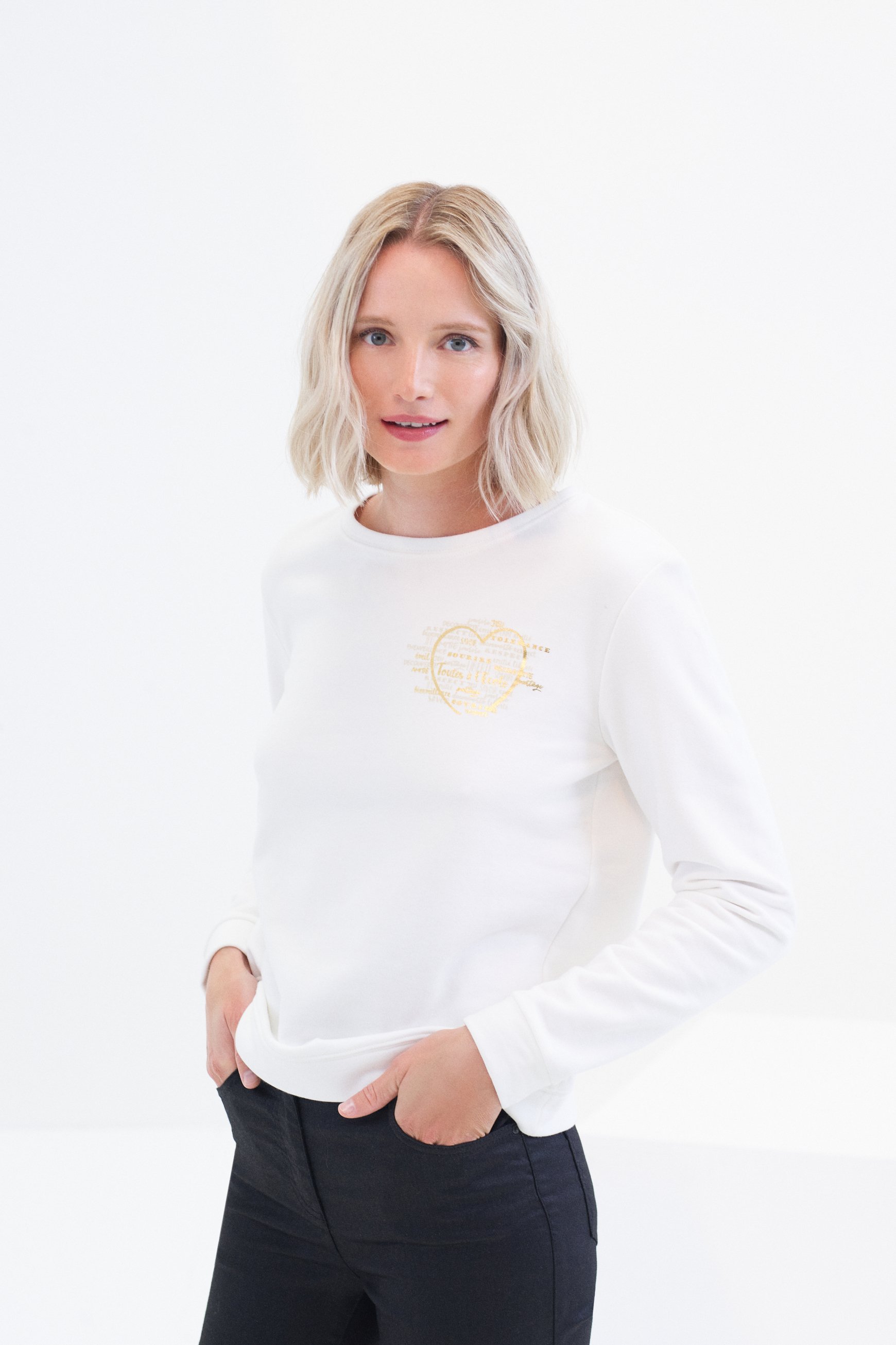 sweat ines ivoire femme Sweat Ines ivoire femme
