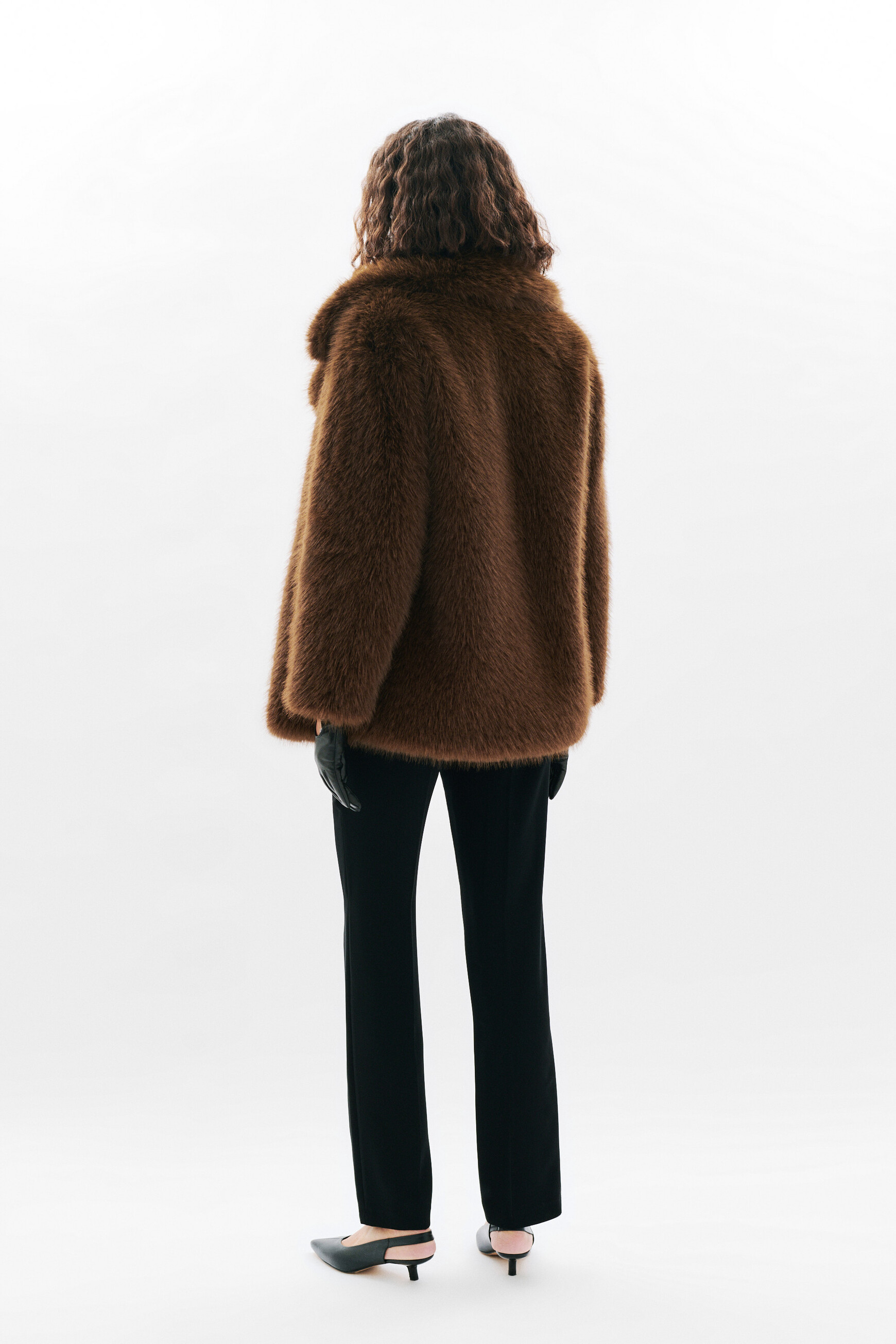 Manteau Grizly marron chocolat femme