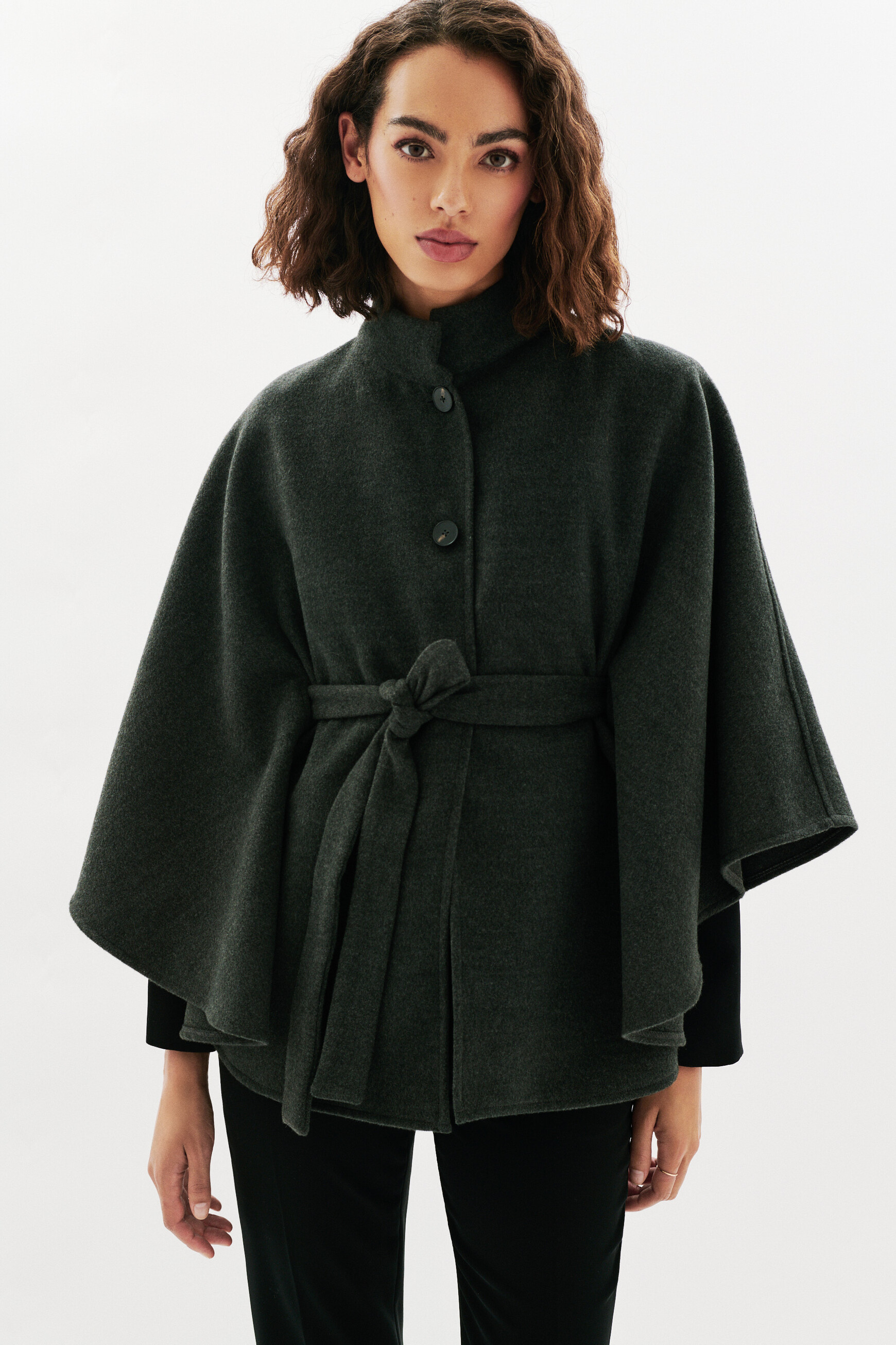poncho hacaro grau damen Poncho Hacaro grau damen