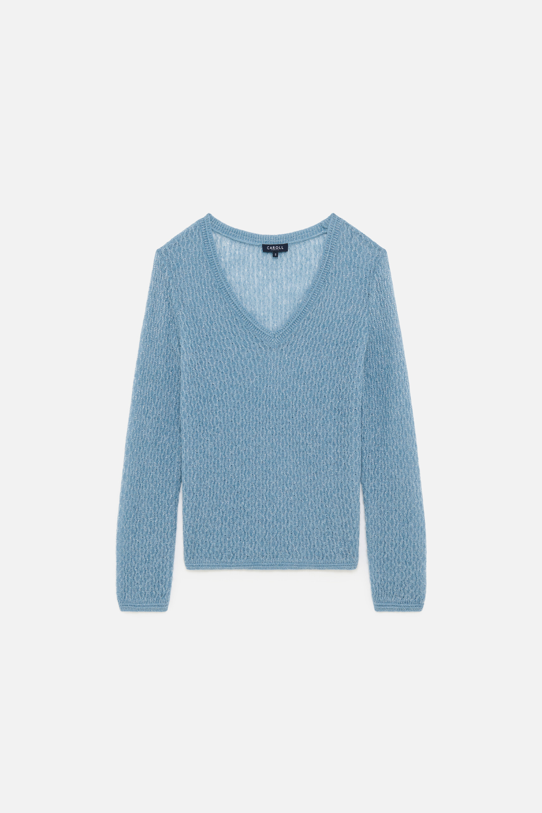 trui msaralie denim baby blauw vrouw Trui Msaralie denim baby blauw vrouw