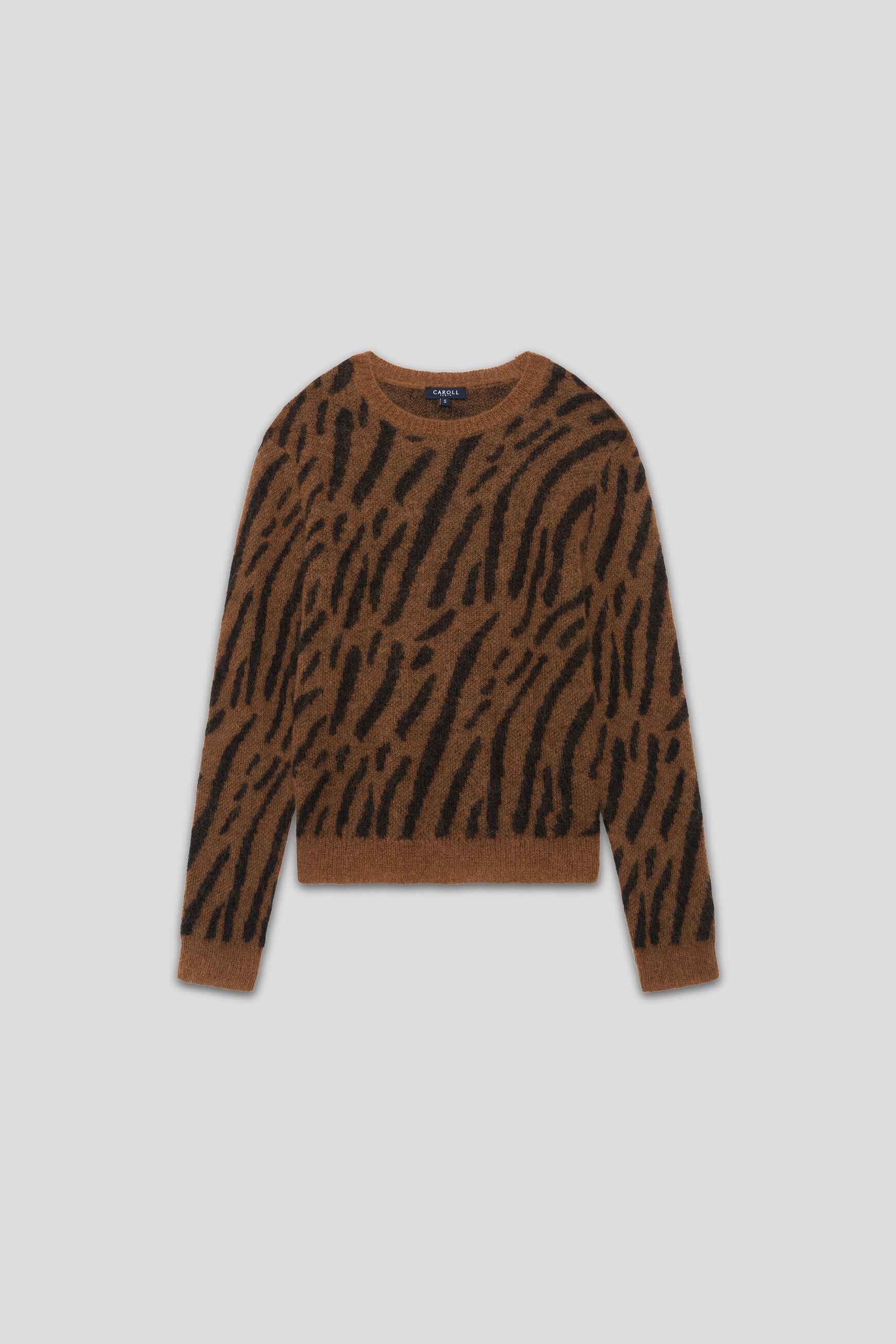 Mtania sweater dark brown woman