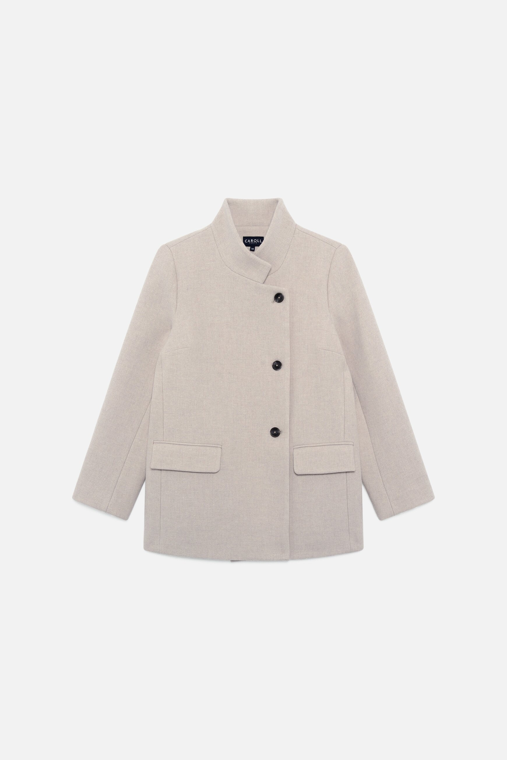 Manteau Gmistery gris foncé femme