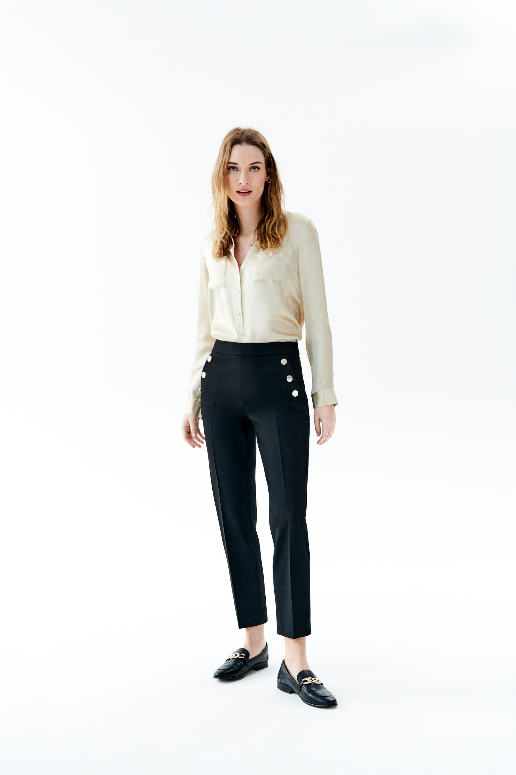 pantalon octavian noir femme Pantalon octavian noir femme