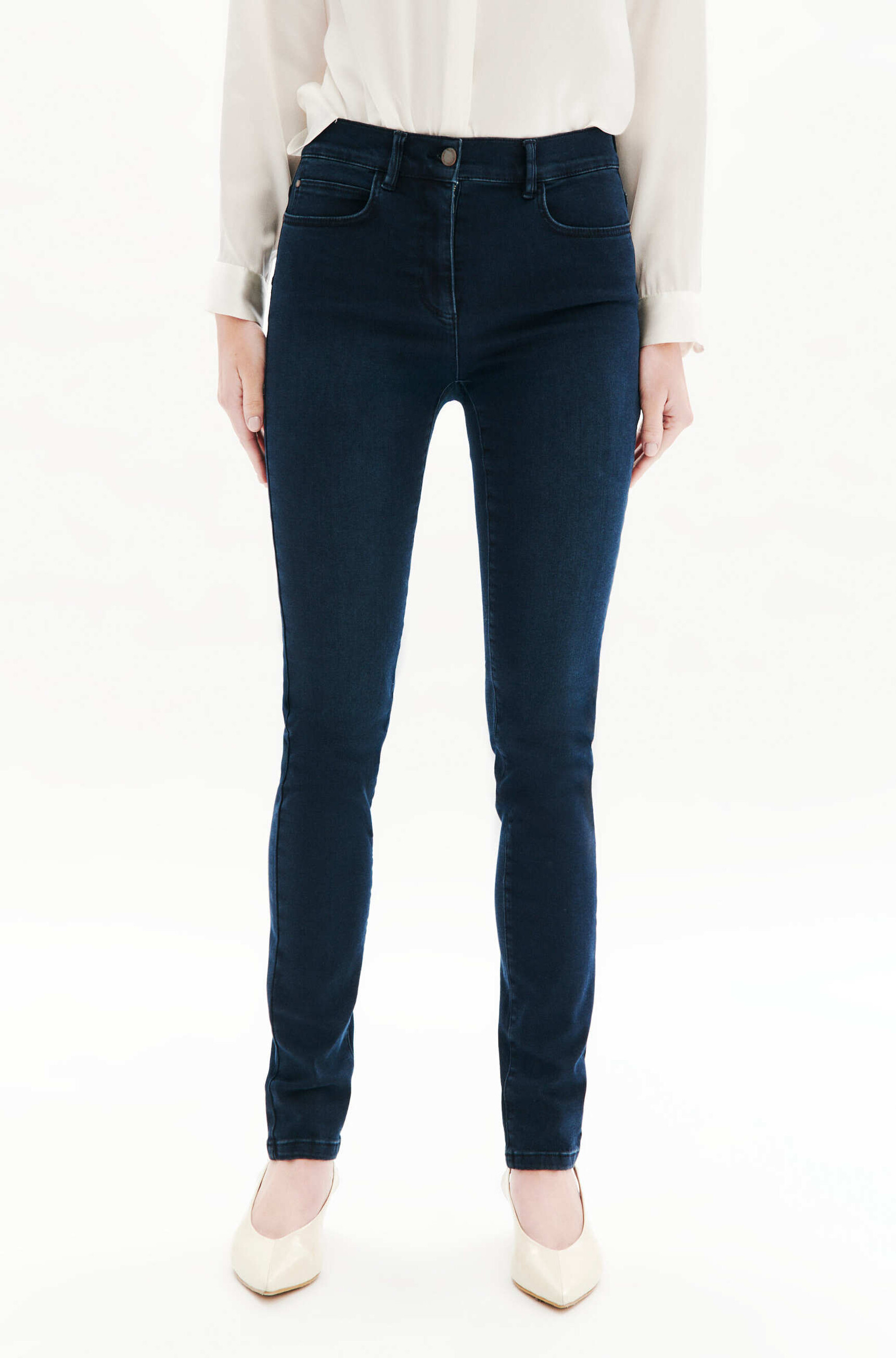 broek tom donkerblauw vrouw Broek Tom donkerblauw vrouw