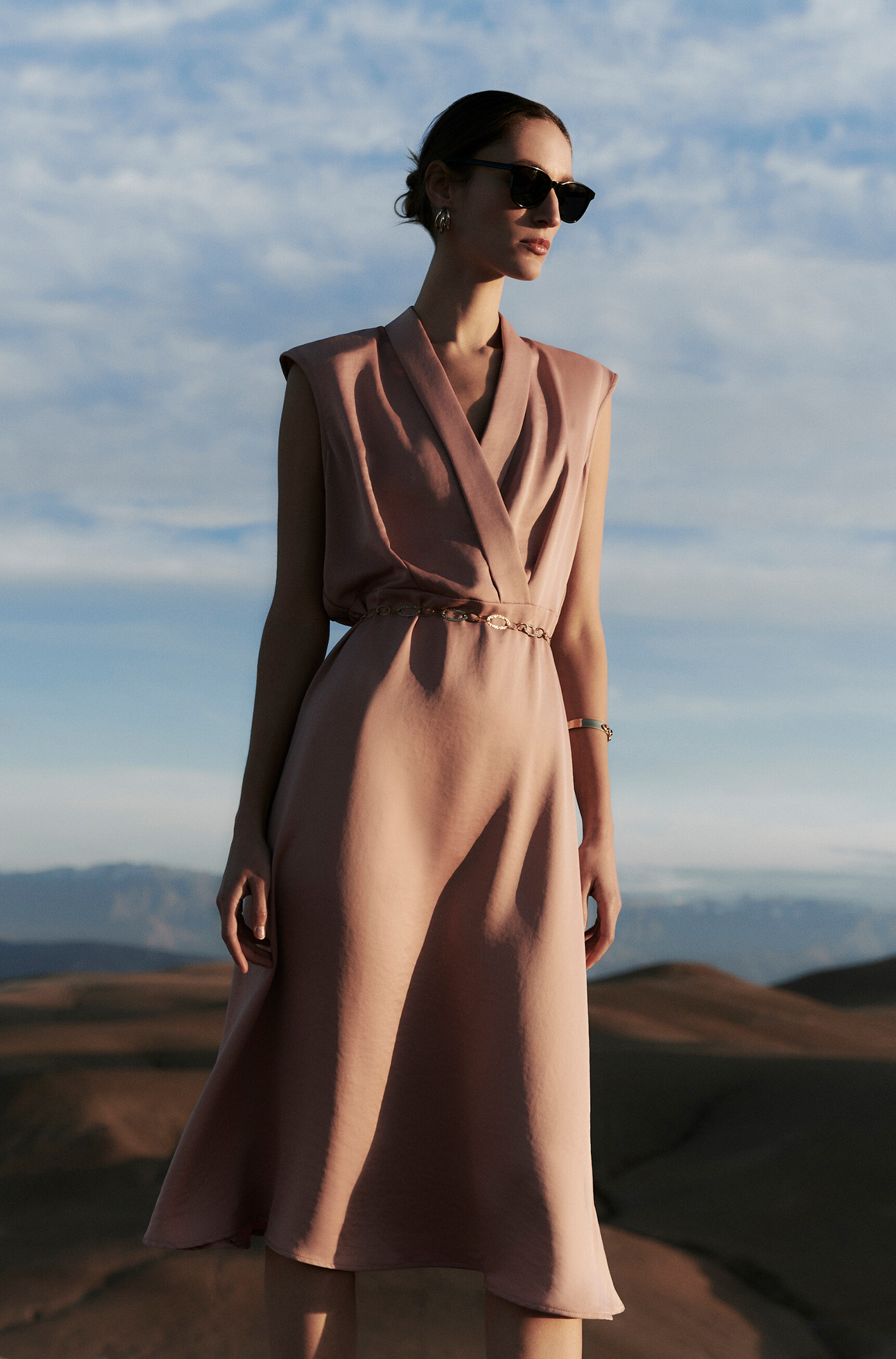 robe georgia vieux rose femme robe georgia vieux rose femme