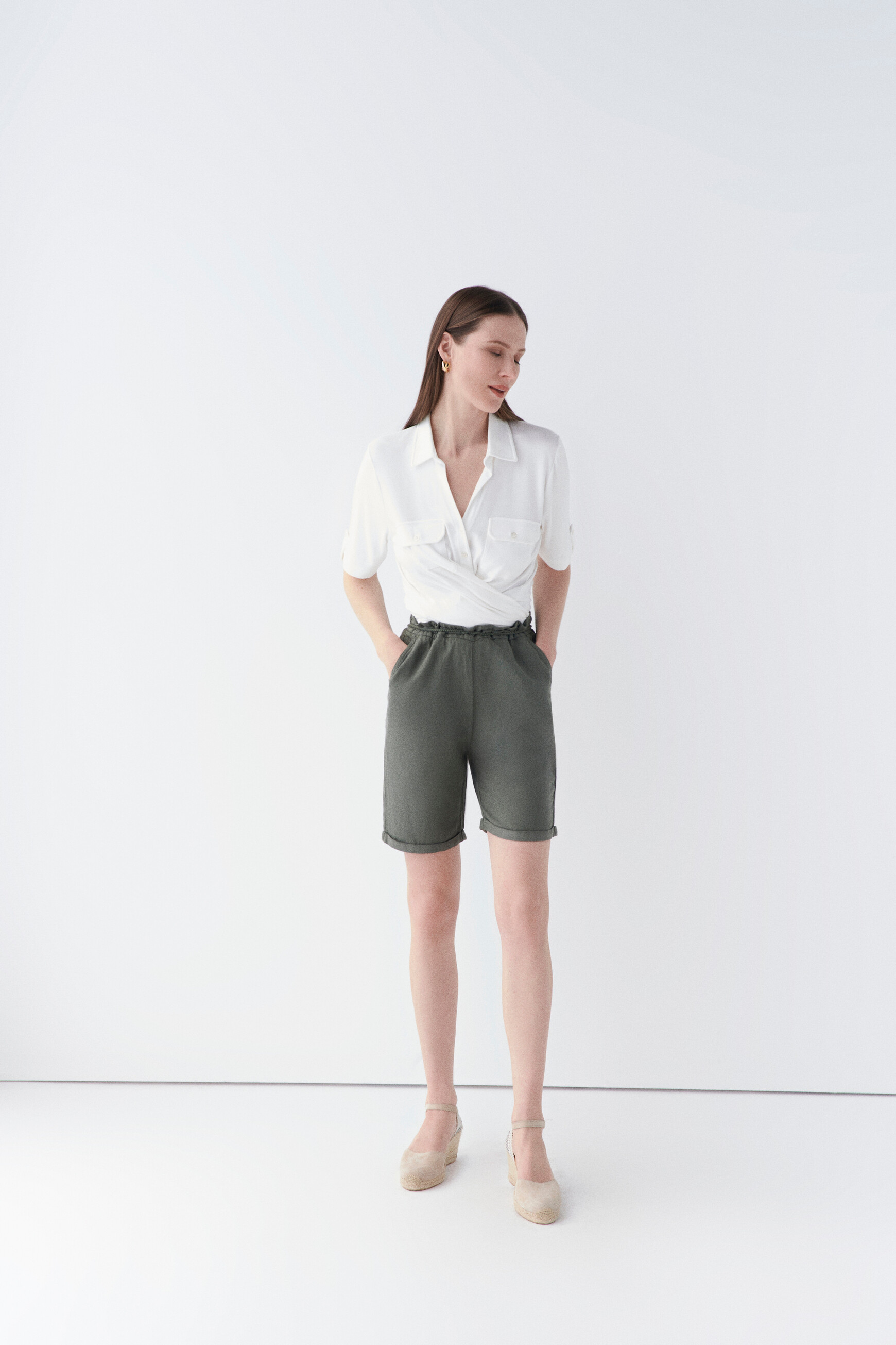 shorts seracruz khakigrun damen Shorts Seracruz khakigrün damen