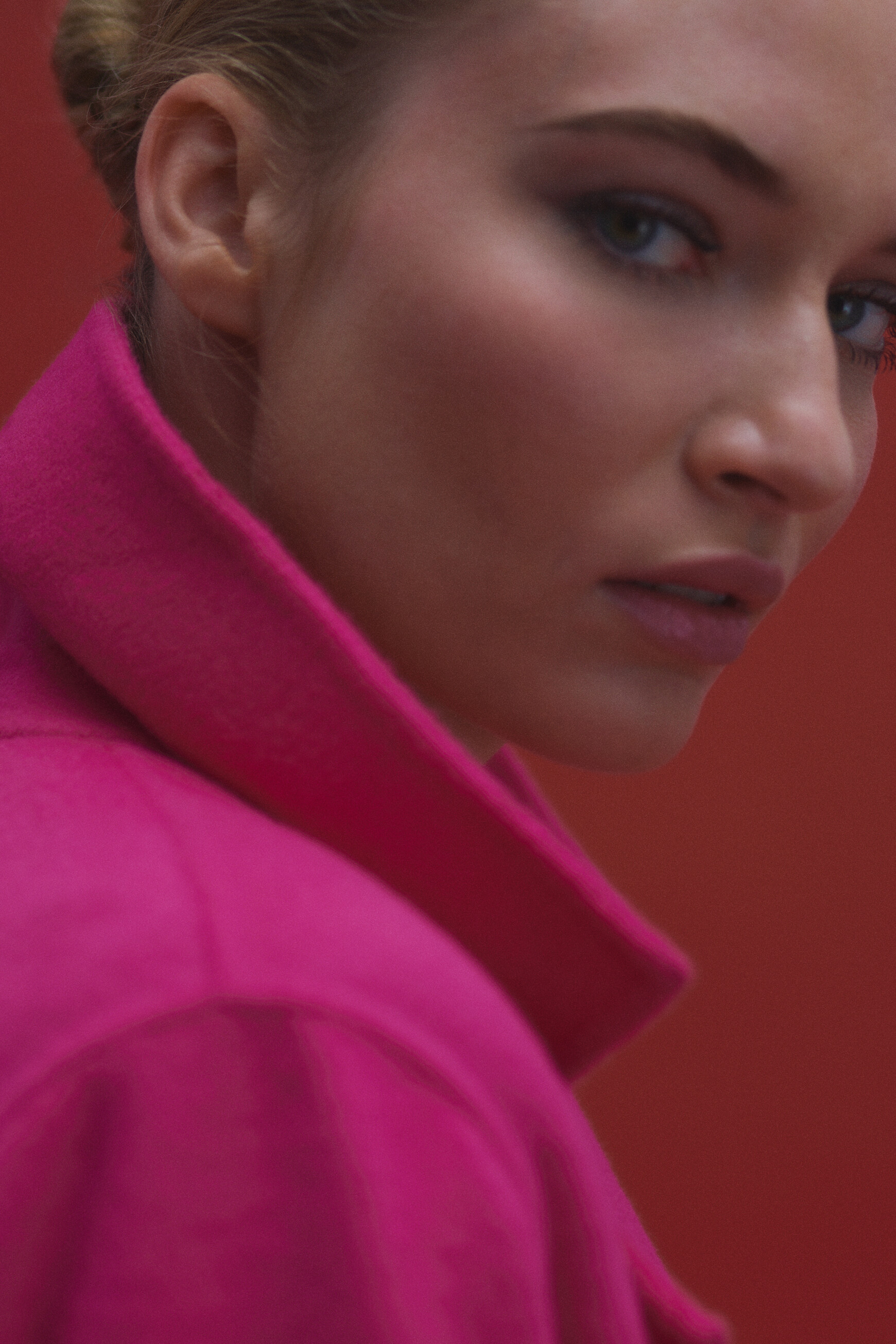 abrigo william rosa fucsia mujer Abrigo William rosa fucsia mujer