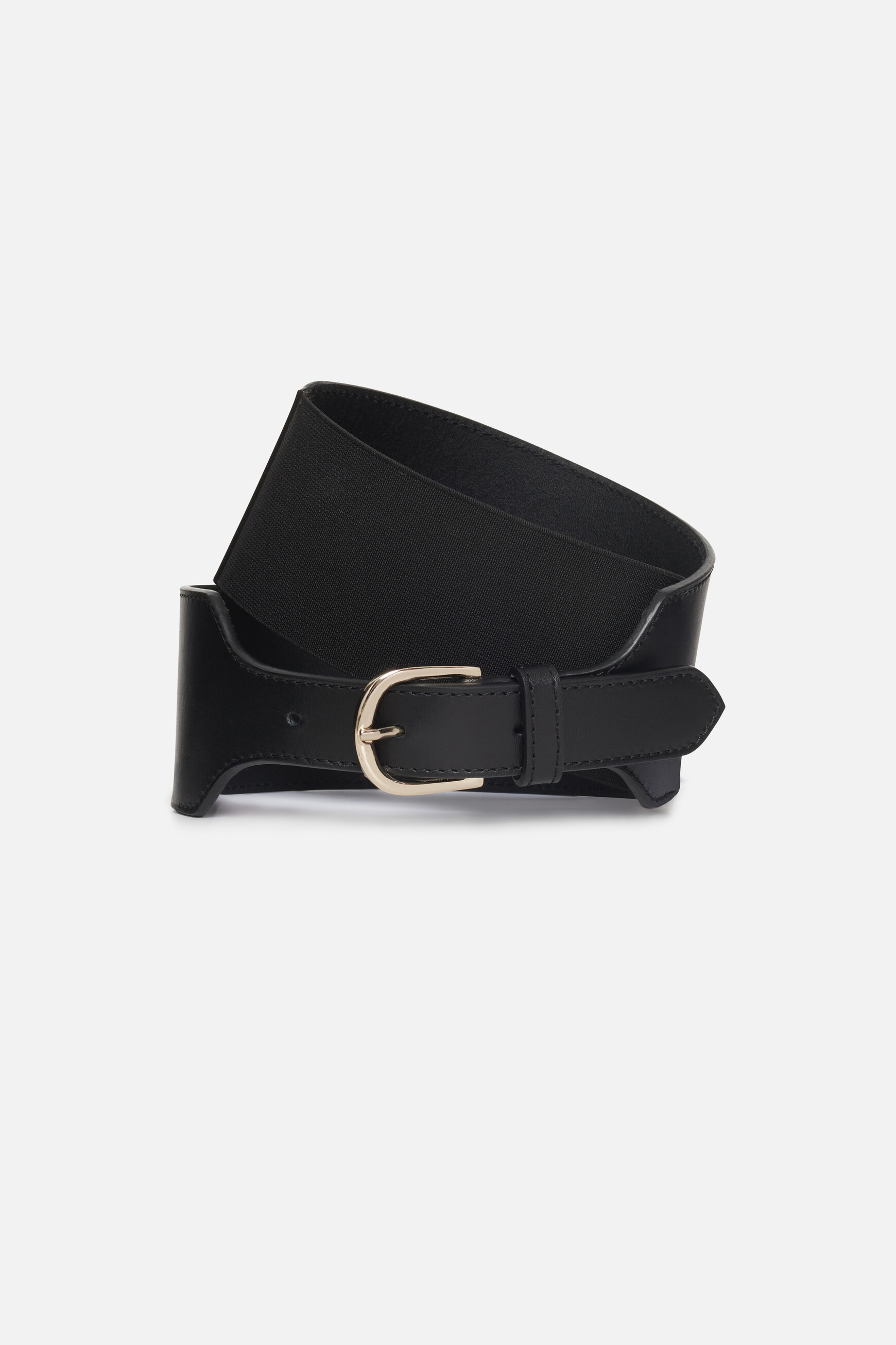 ceinture waistina en cuir naturel noir femme Ceinture Waistina en cuir naturel noir femme