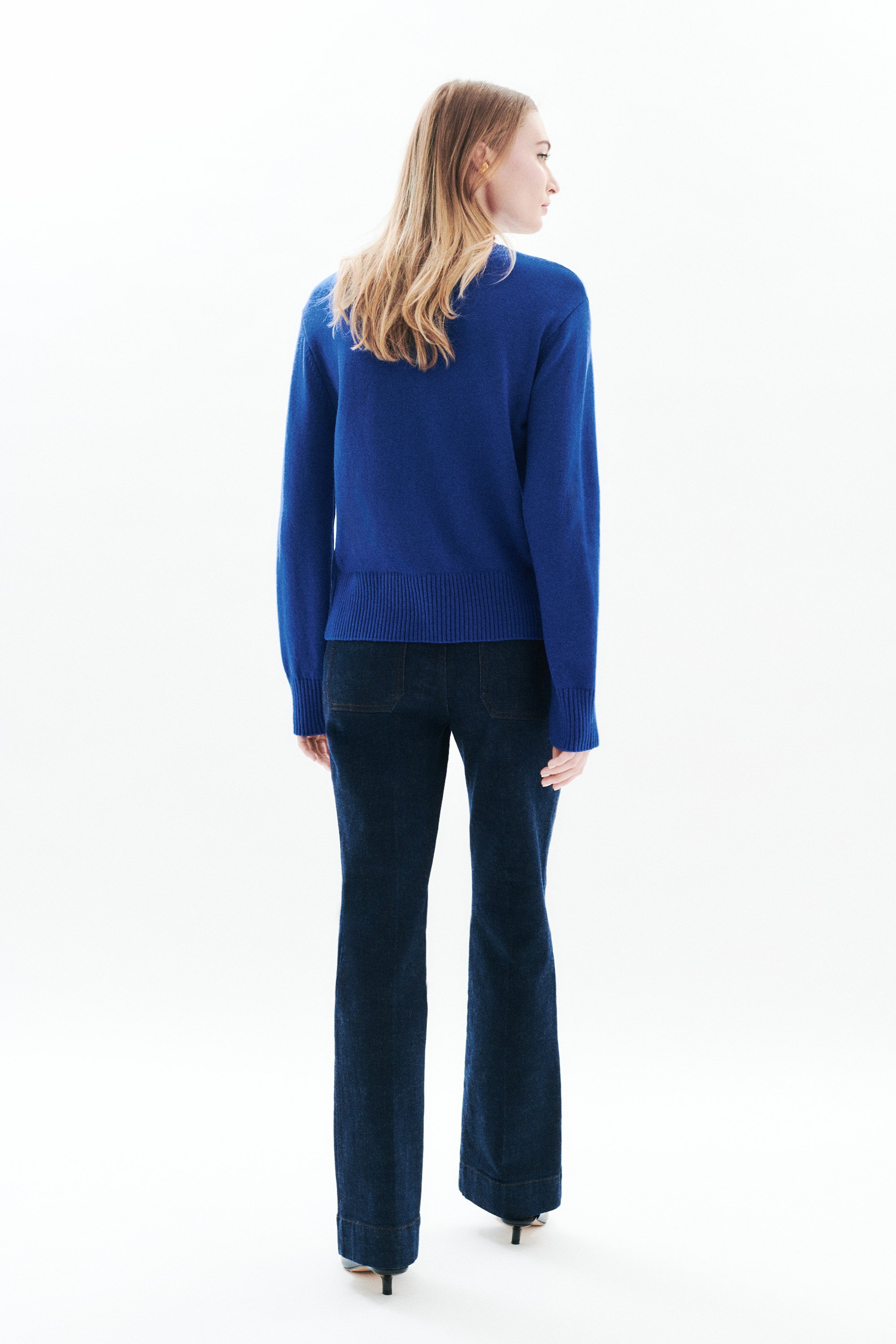 mcamelia sweater electric blue woman Mcamelia sweater electric blue woman