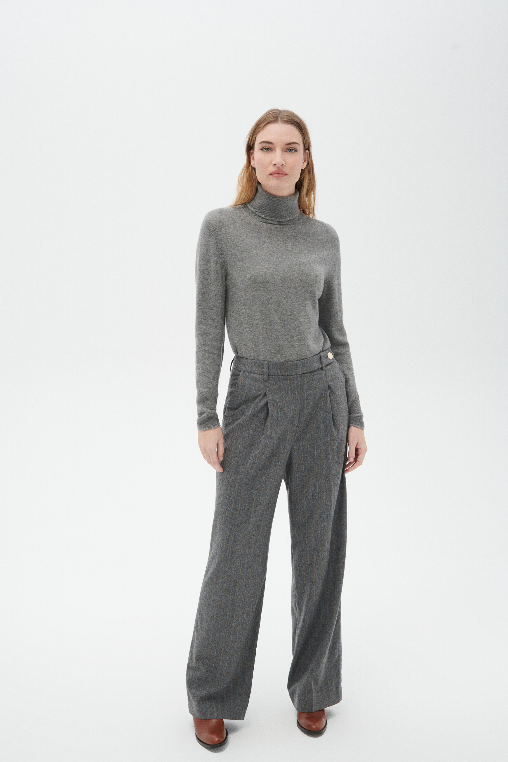 Pantalon padova gris femme